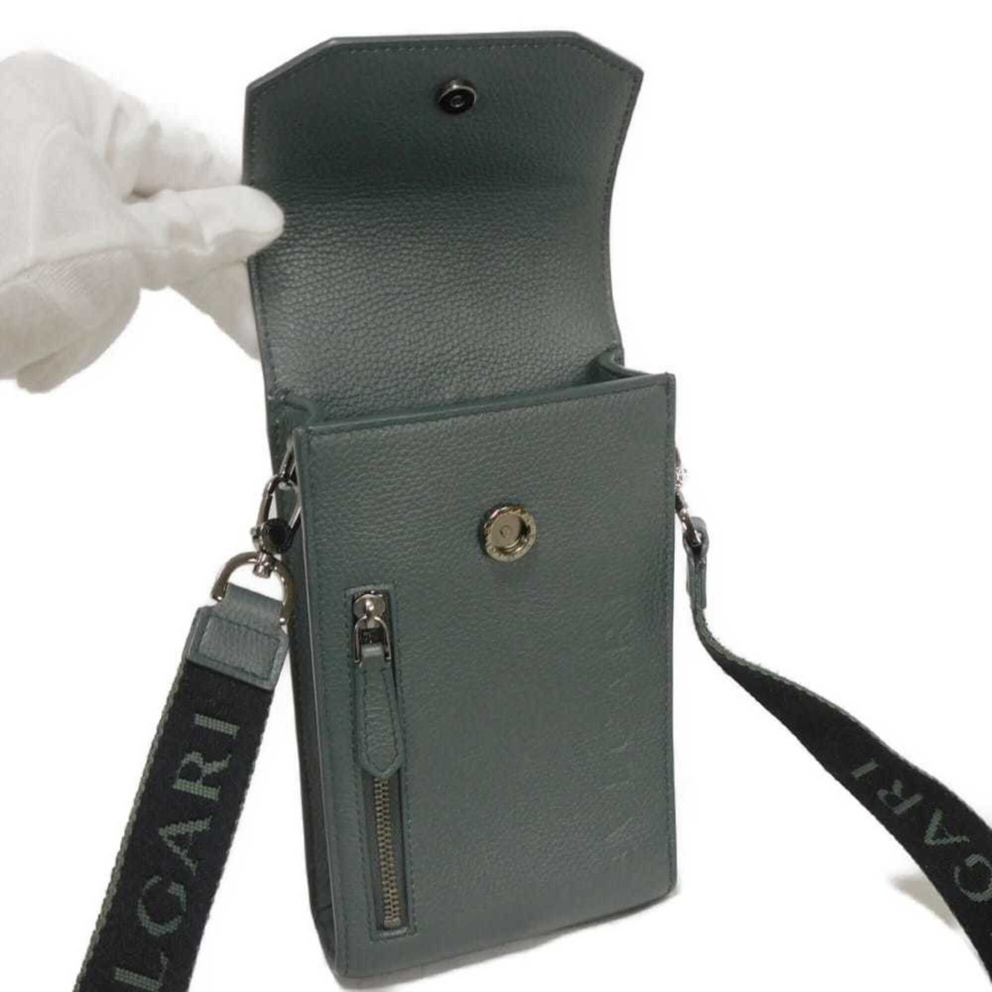 Leather Pochette Shoulder Bag (Pre-Owned) - Bvlgari - Modalova