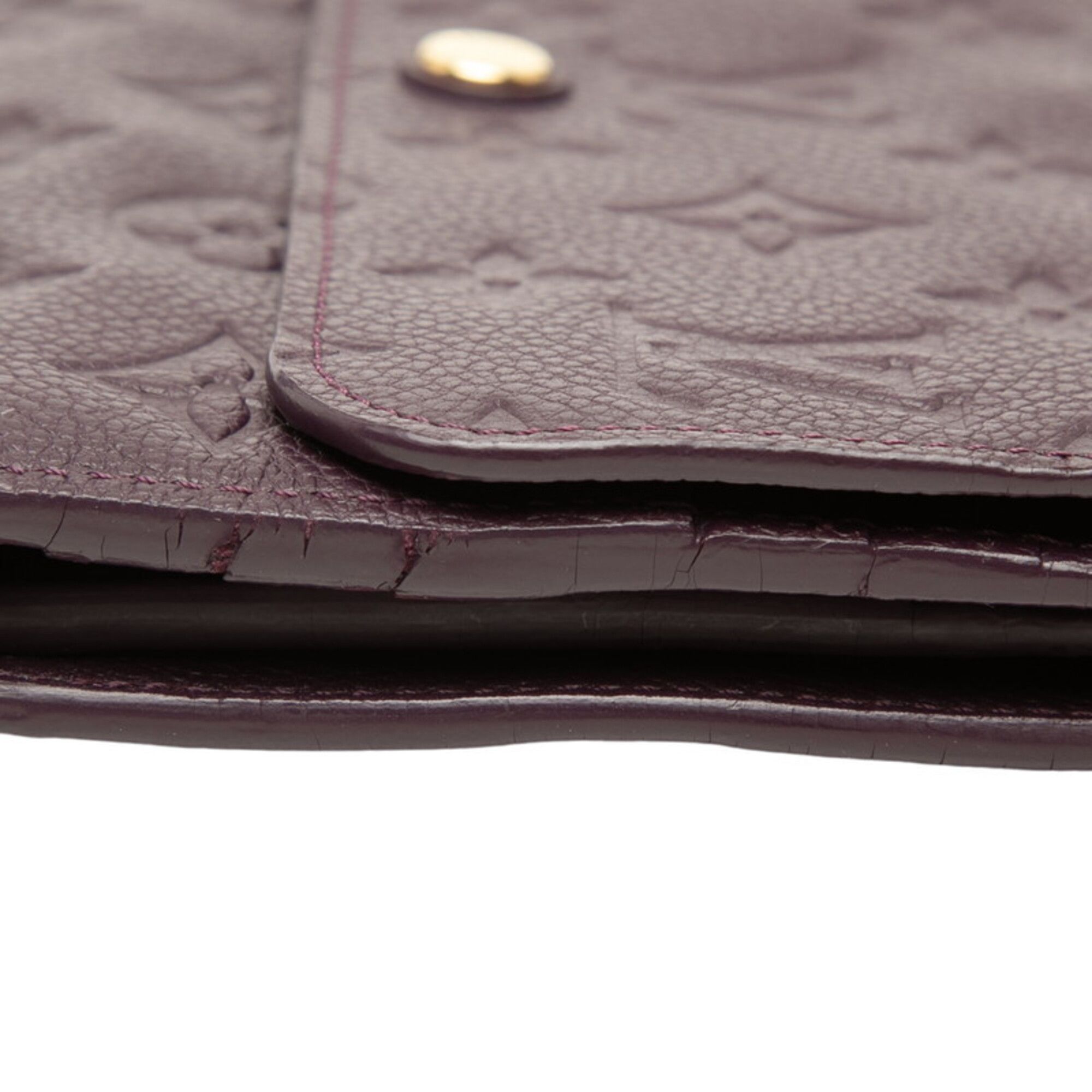 Leather Long Wallet (Tri-Fold) (Pre-Owned) - Louis Vuitton - Modalova