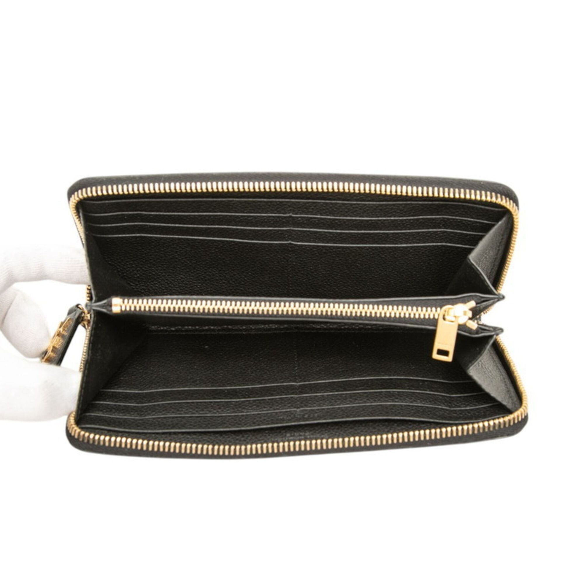 Leather Long Wallet (Bi-Fold) (Pre-Owned) - Saint Laurent - Modalova