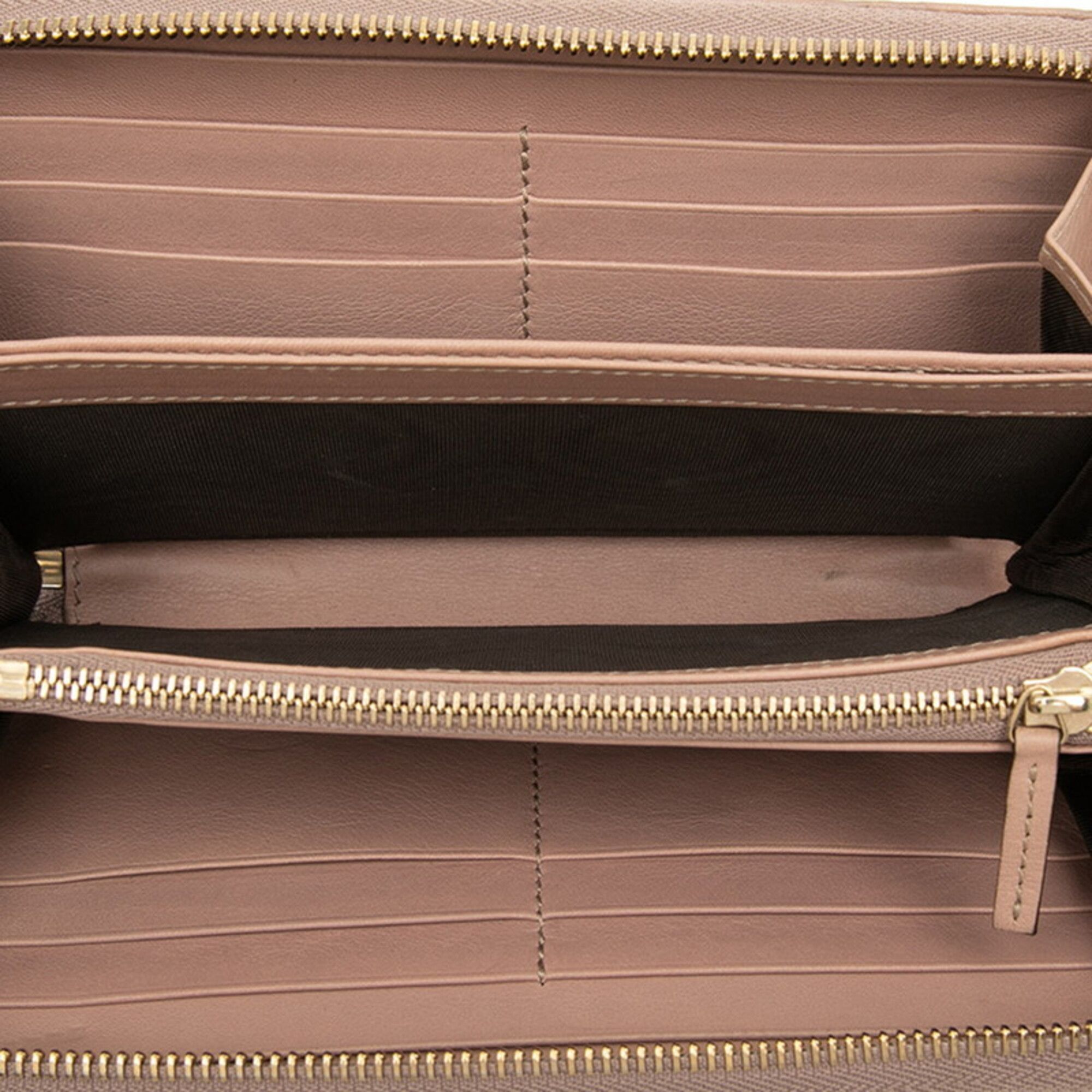 Leather Long Wallet (Bi-Fold) (Pre-Owned) - Gucci - Modalova