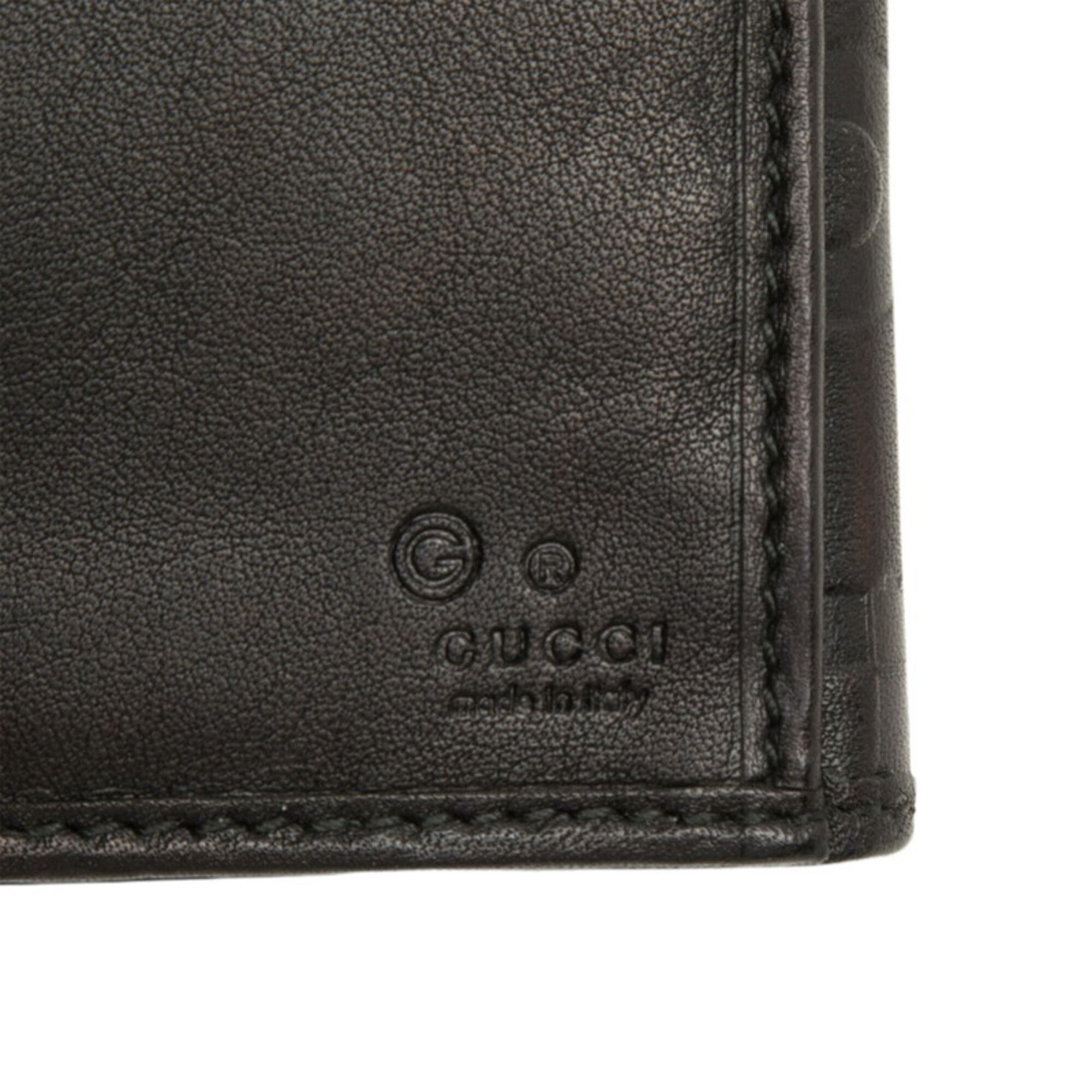 Leather Long Wallet (Bi-Fold) (Pre-Owned) - Gucci - Modalova