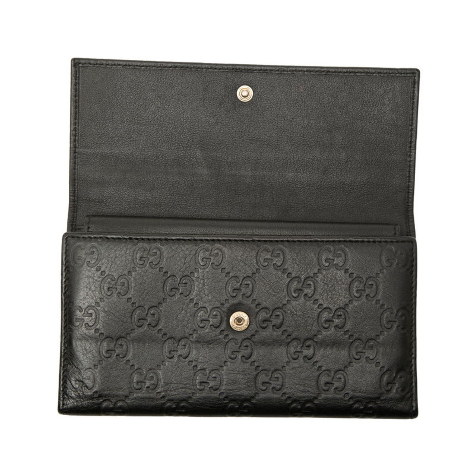 Leather Long Wallet (Tri-Fold) (Pre-Owned) - Gucci - Modalova