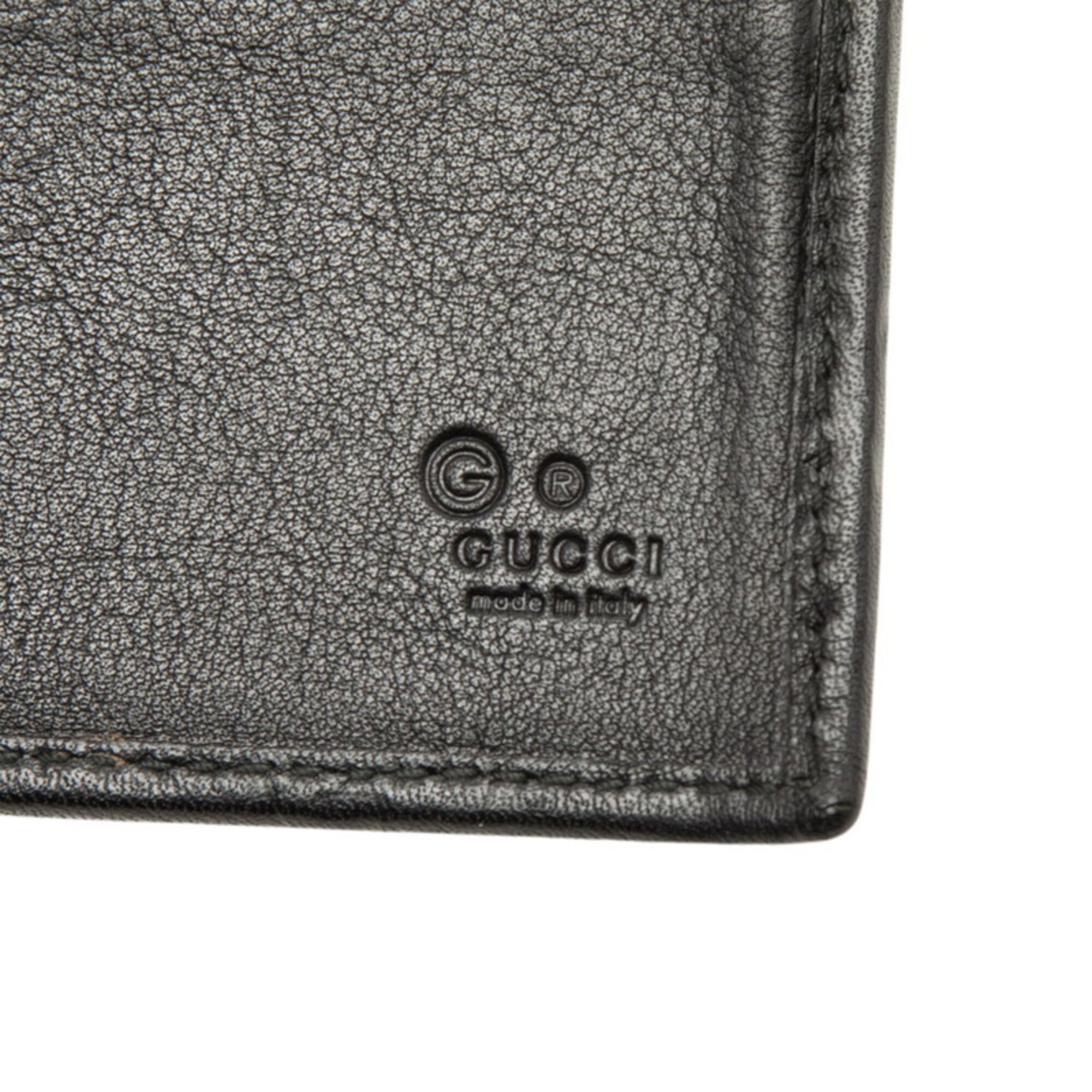 Leather Long Wallet (Tri-Fold) (Pre-Owned) - Gucci - Modalova
