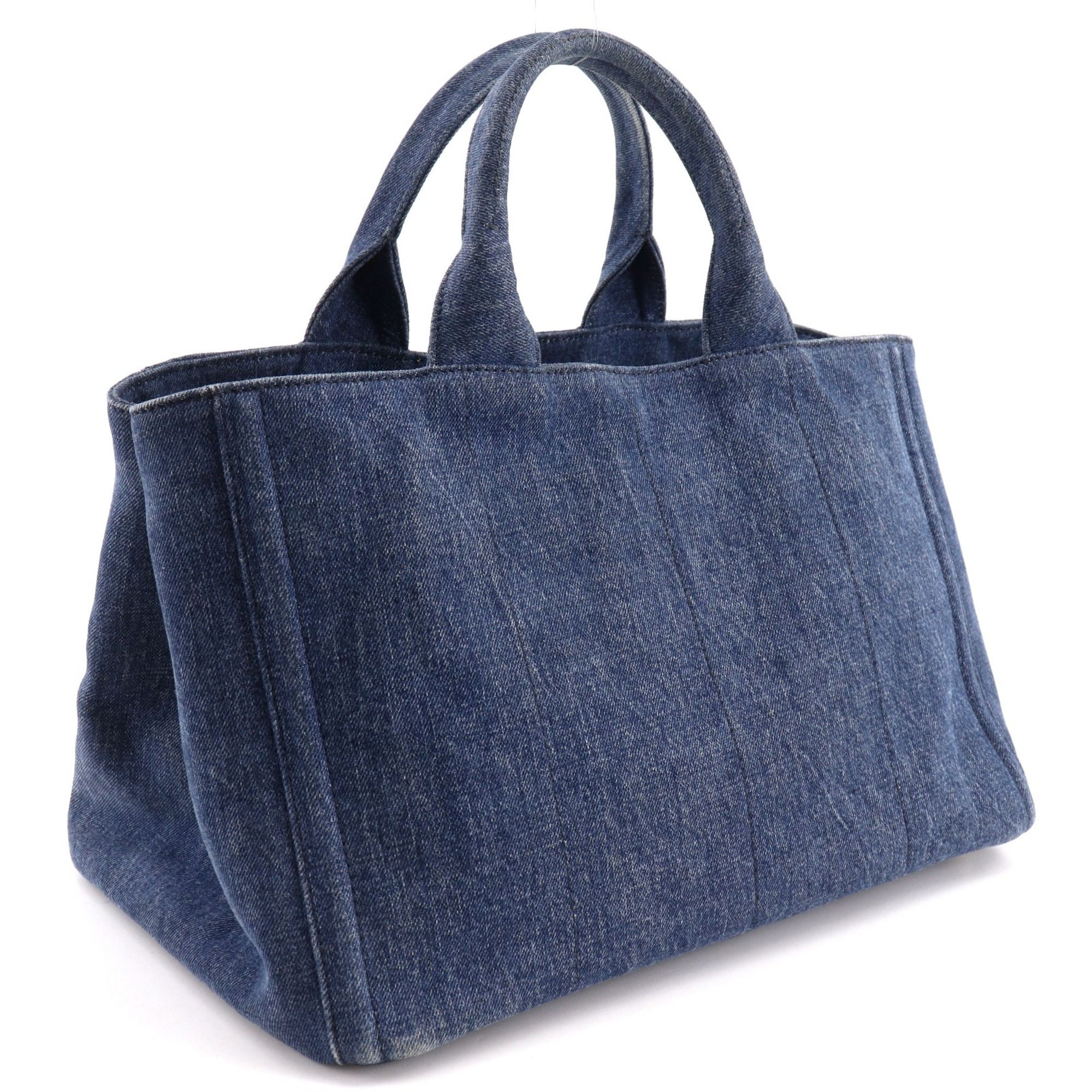 Denim Handbag (Pre-Owned) - Prada - Modalova