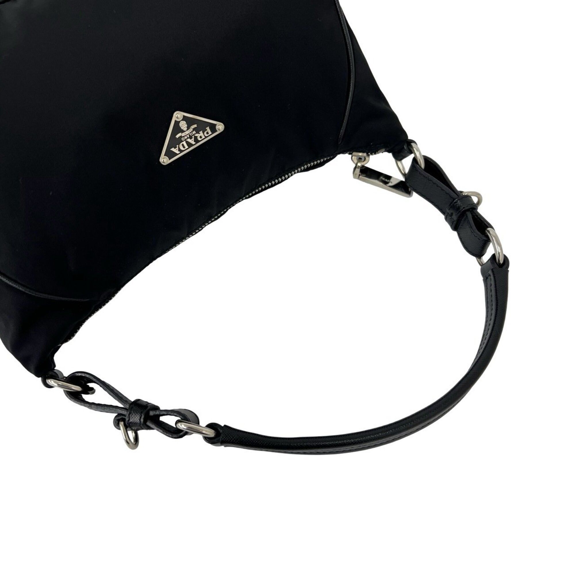 Nylon Leather Handbag Shoulder Bag (Pre-Owned) - Prada - Modalova