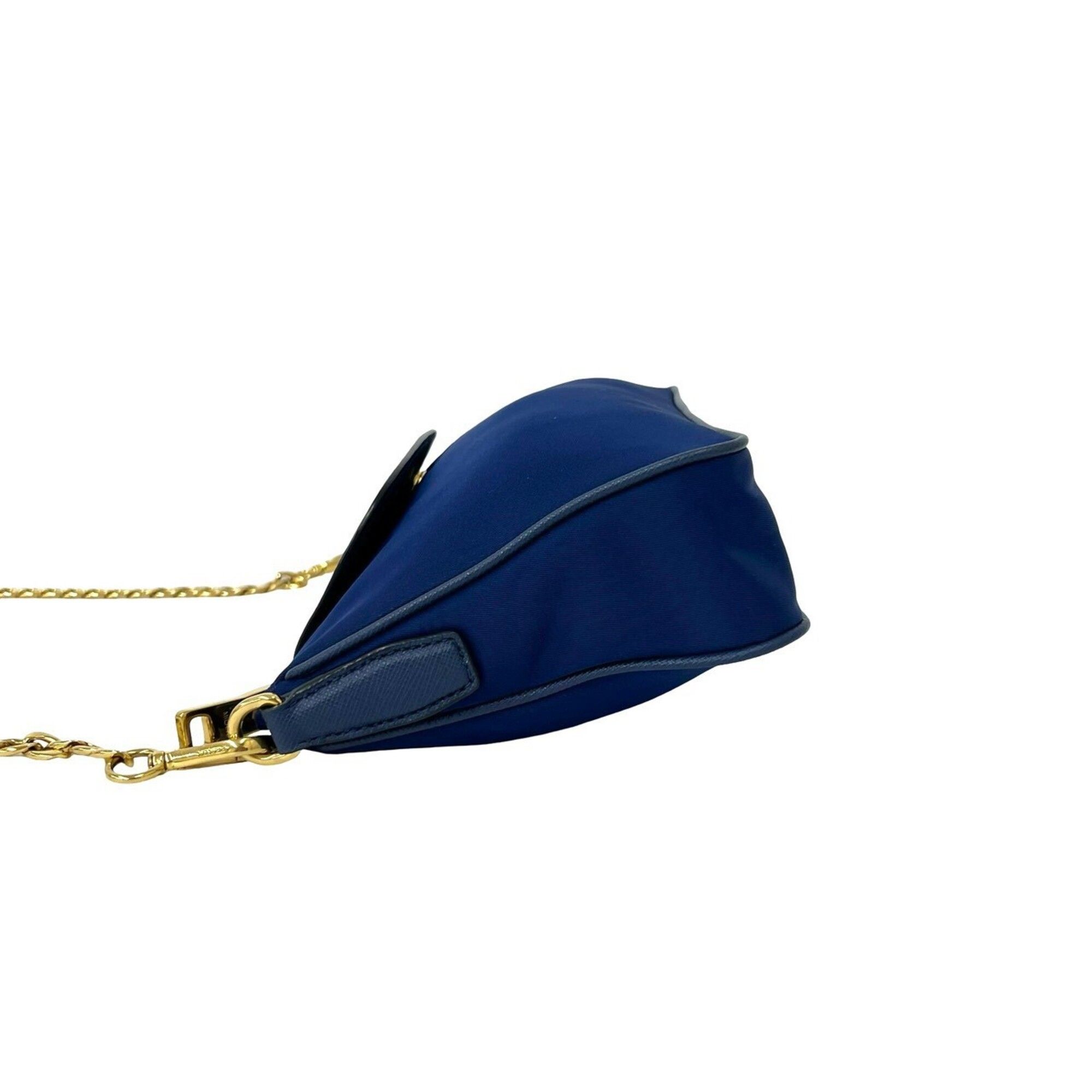 Nylon Leather Pochette Shoulder Bag (Pre-Owned) - Prada - Modalova