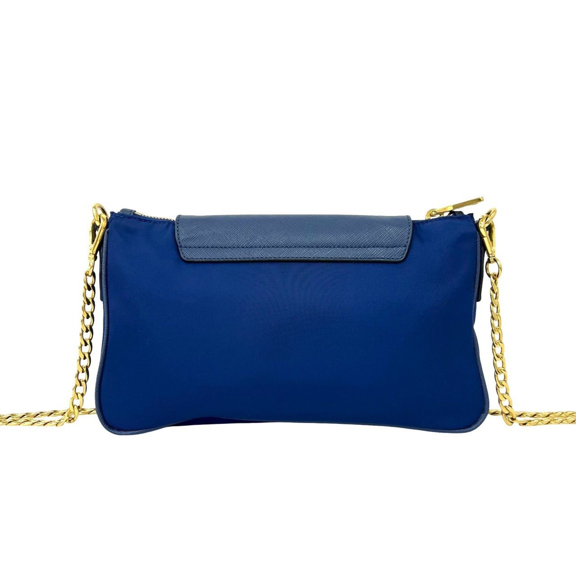 Nylon Leather Pochette Shoulder Bag (Pre-Owned) - Prada - Modalova