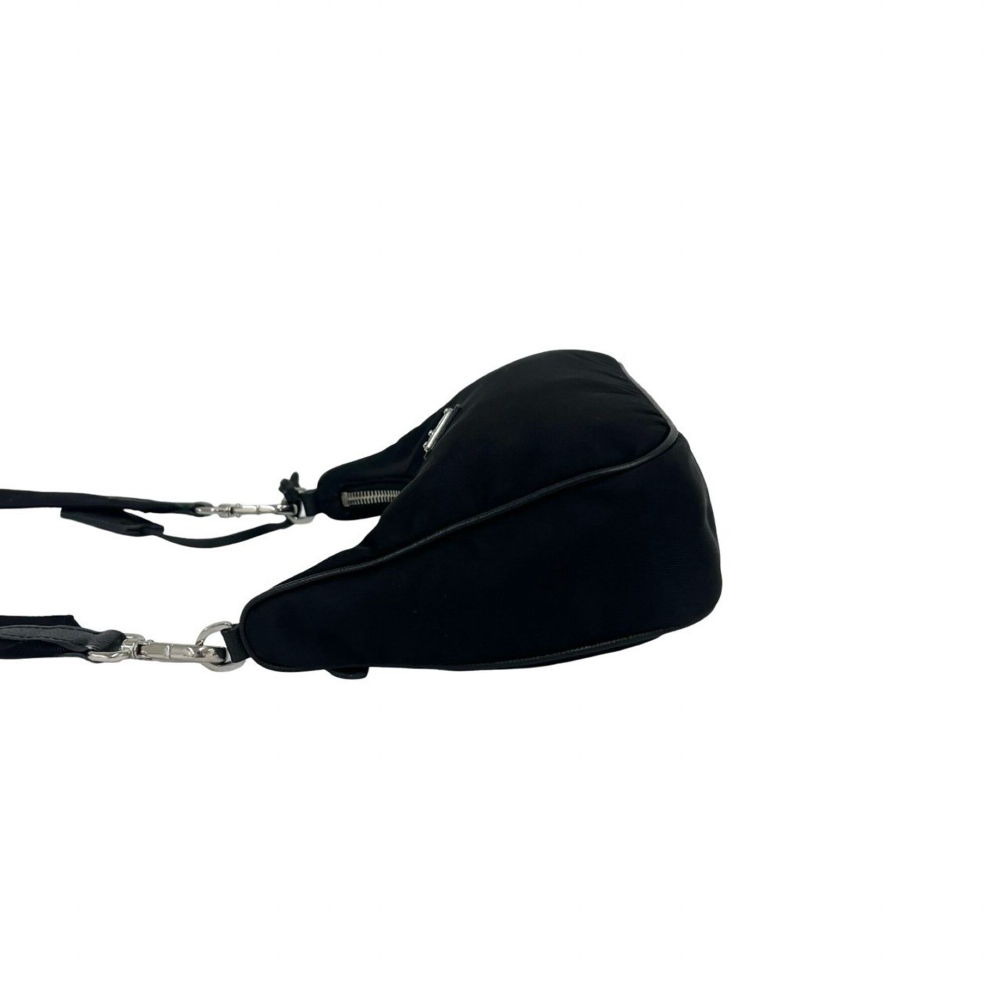 Nylon Leather Pouch Shoulder Bag (Pre-Owned) - Prada - Modalova