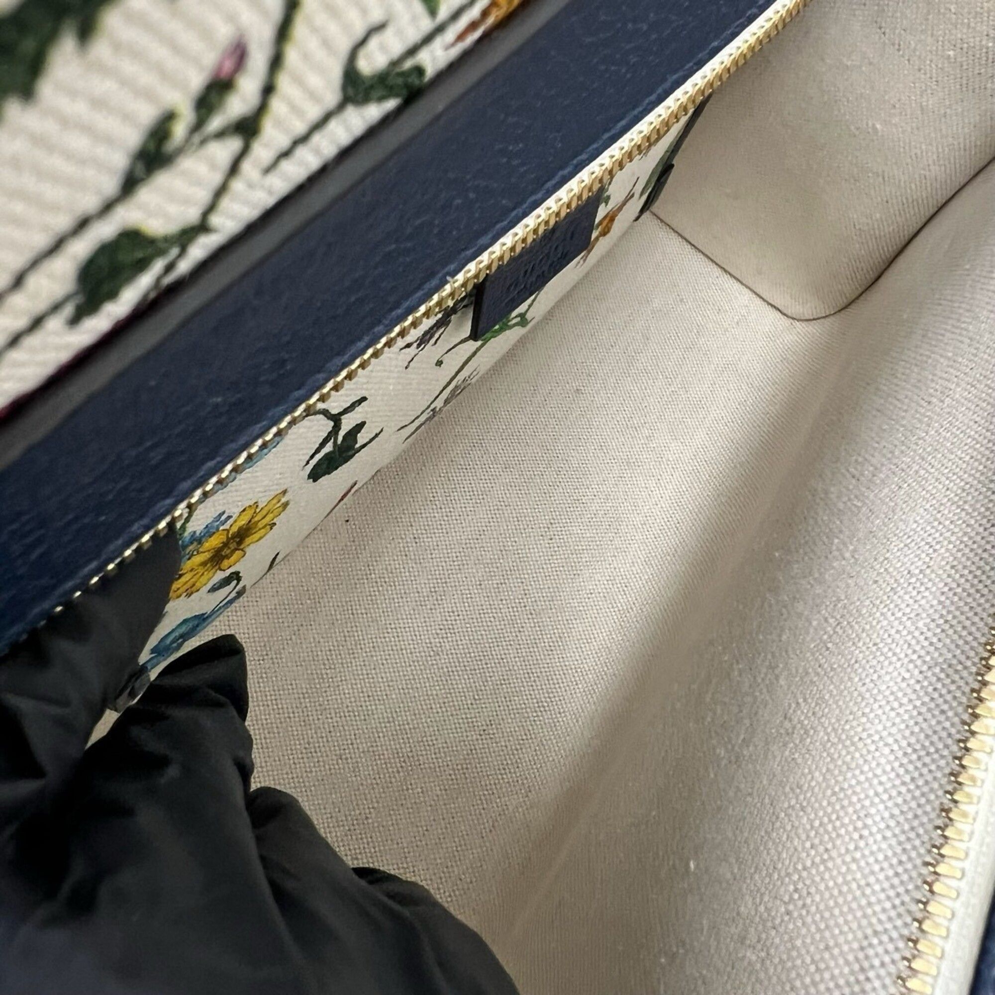 Canvas Leather Handbag Shoulder Bag (Pre-Owned) - Gucci - Modalova