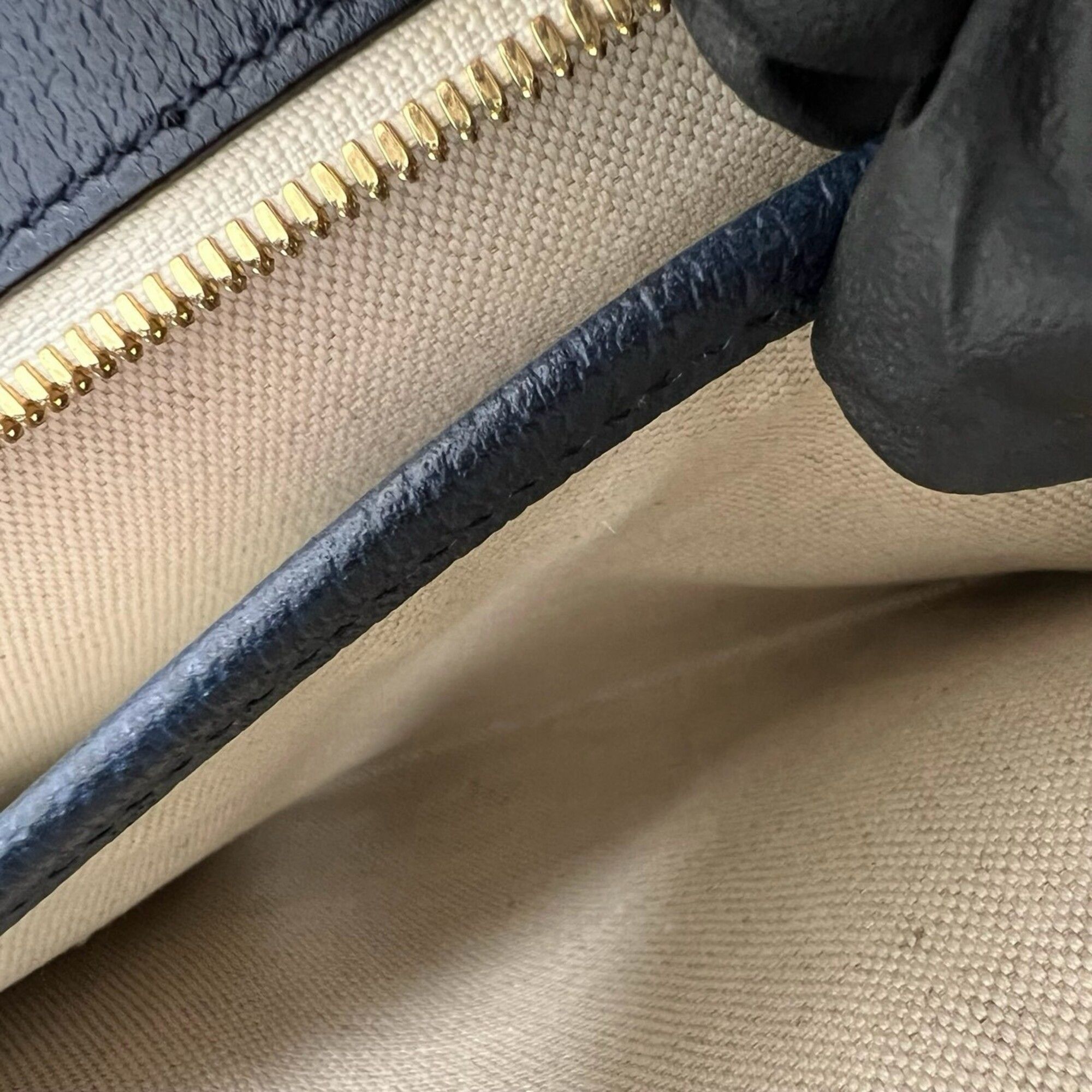 Canvas Leather Handbag Shoulder Bag (Pre-Owned) - Gucci - Modalova