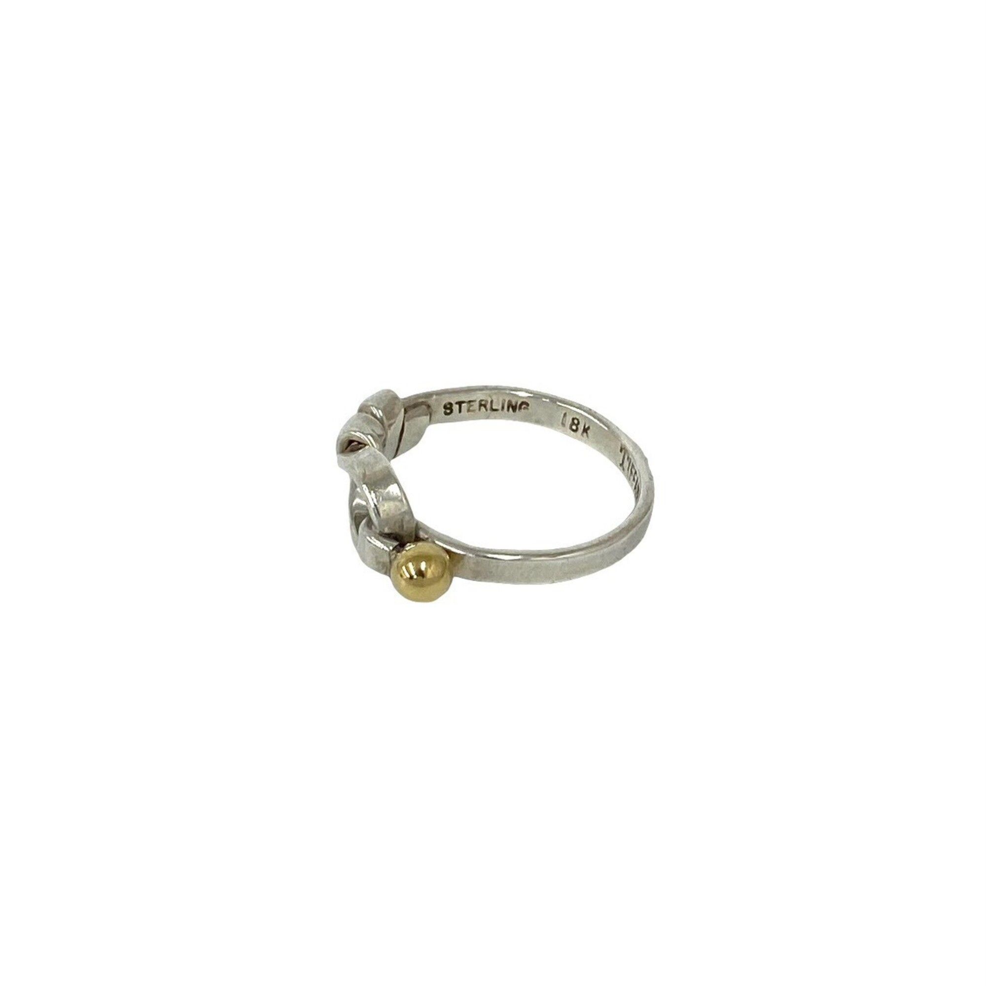 Yellow (18K) 925 Band Ring (Pre-Owned) - Tiffany - Modalova