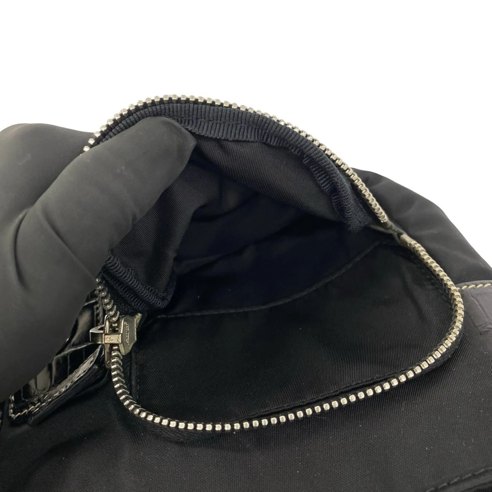 Leather Nylon Handbag Shoulder Bag (Pre-Owned) - Prada - Modalova