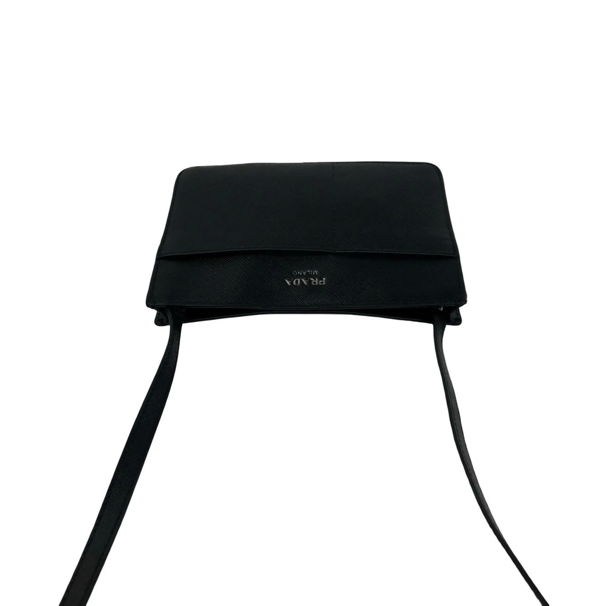 Leather Pochette Shoulder Bag (Pre-Owned) - Prada - Modalova