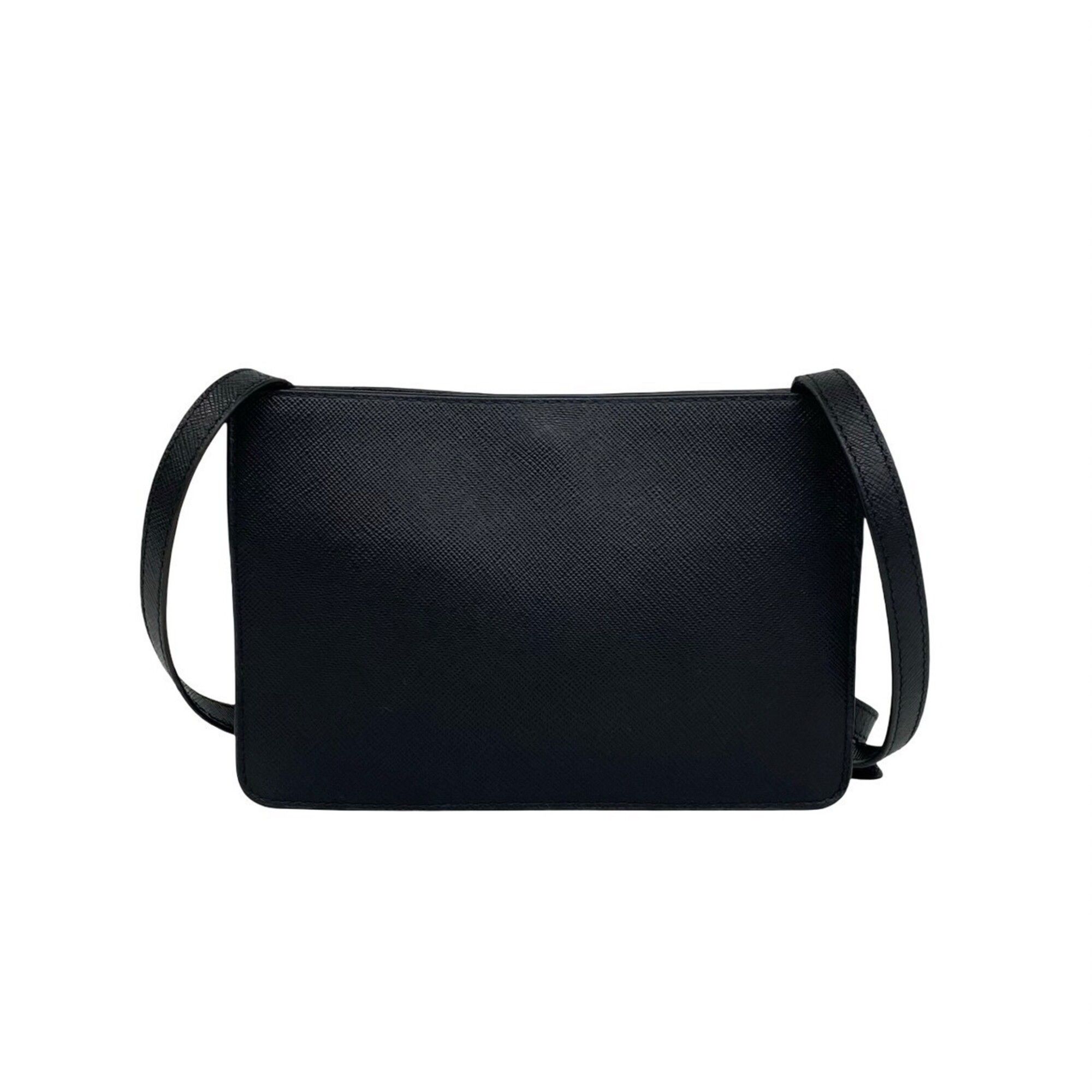 Leather Pochette Shoulder Bag (Pre-Owned) - Prada - Modalova