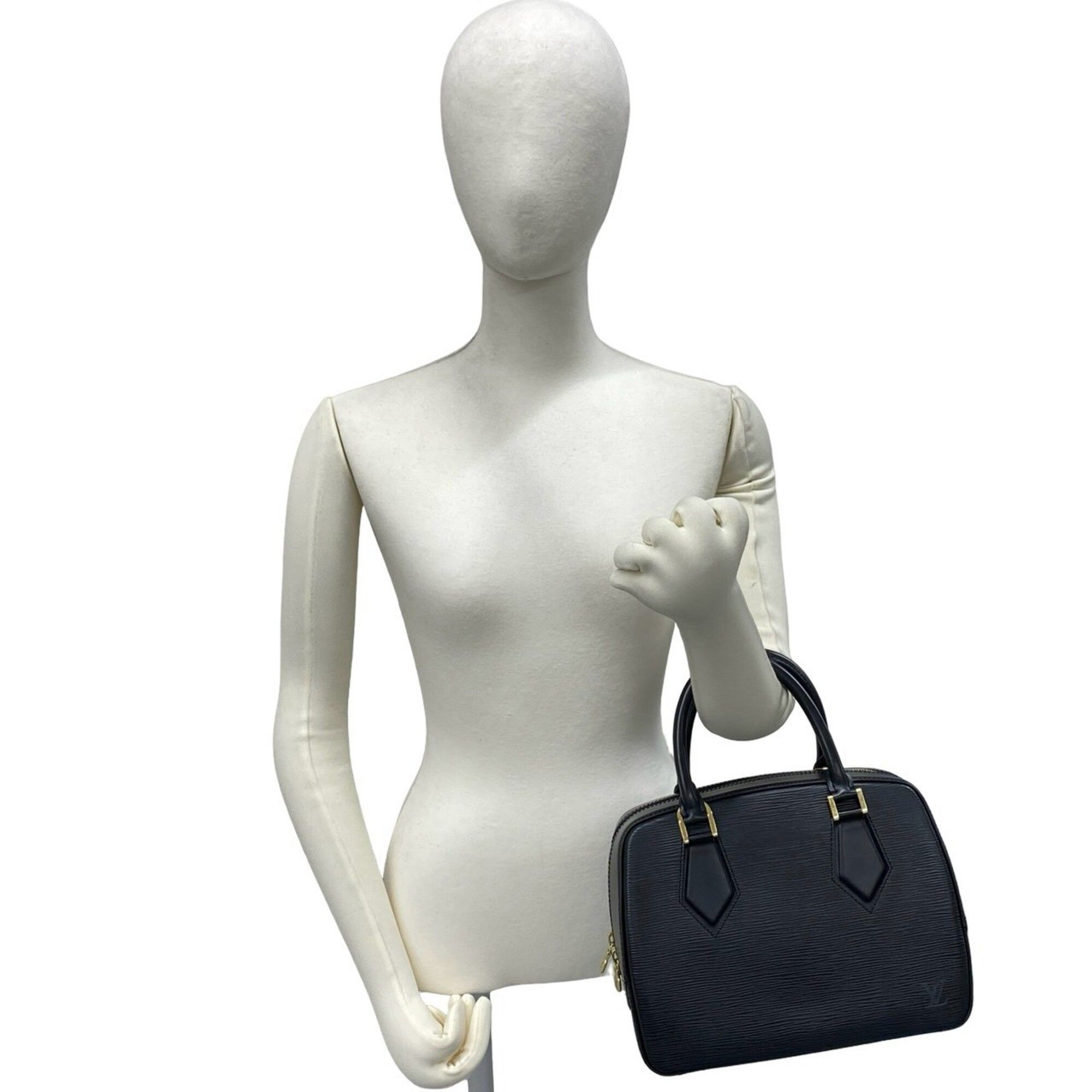 Leather Boston Bag Handbag (Pre-Owned) - Louis Vuitton - Modalova