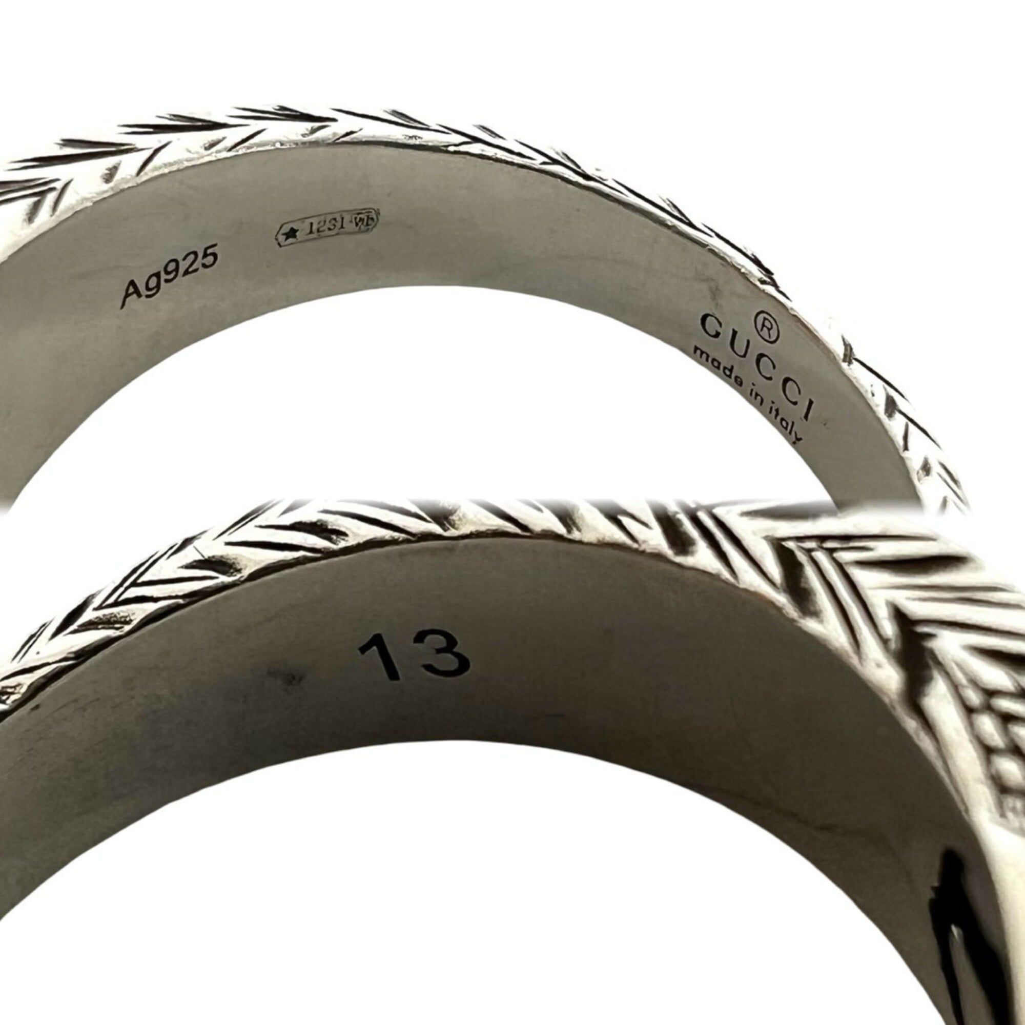 Band Ring (Pre-Owned) - Gucci - Modalova
