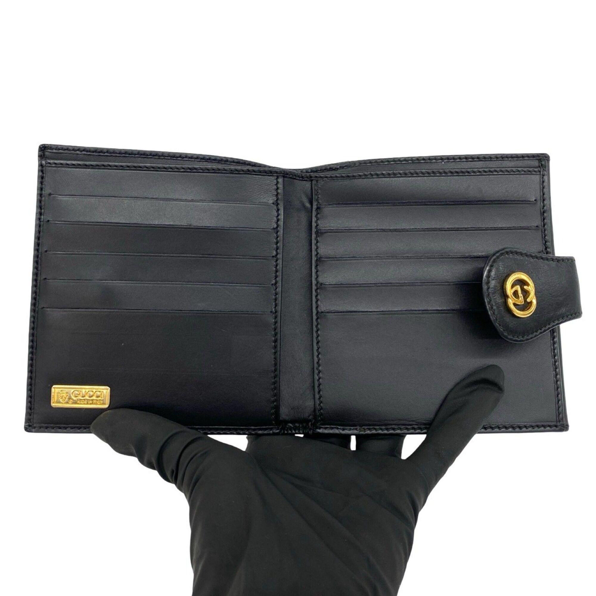 Leather Wallet (Bi-Fold) (Pre-Owned) - Gucci - Modalova