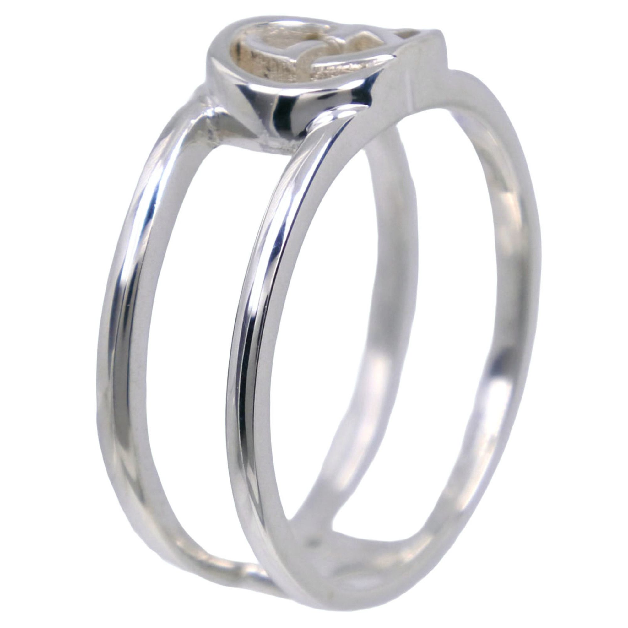 Silver 925 Band Ring (Pre-Owned) - Gucci - Modalova