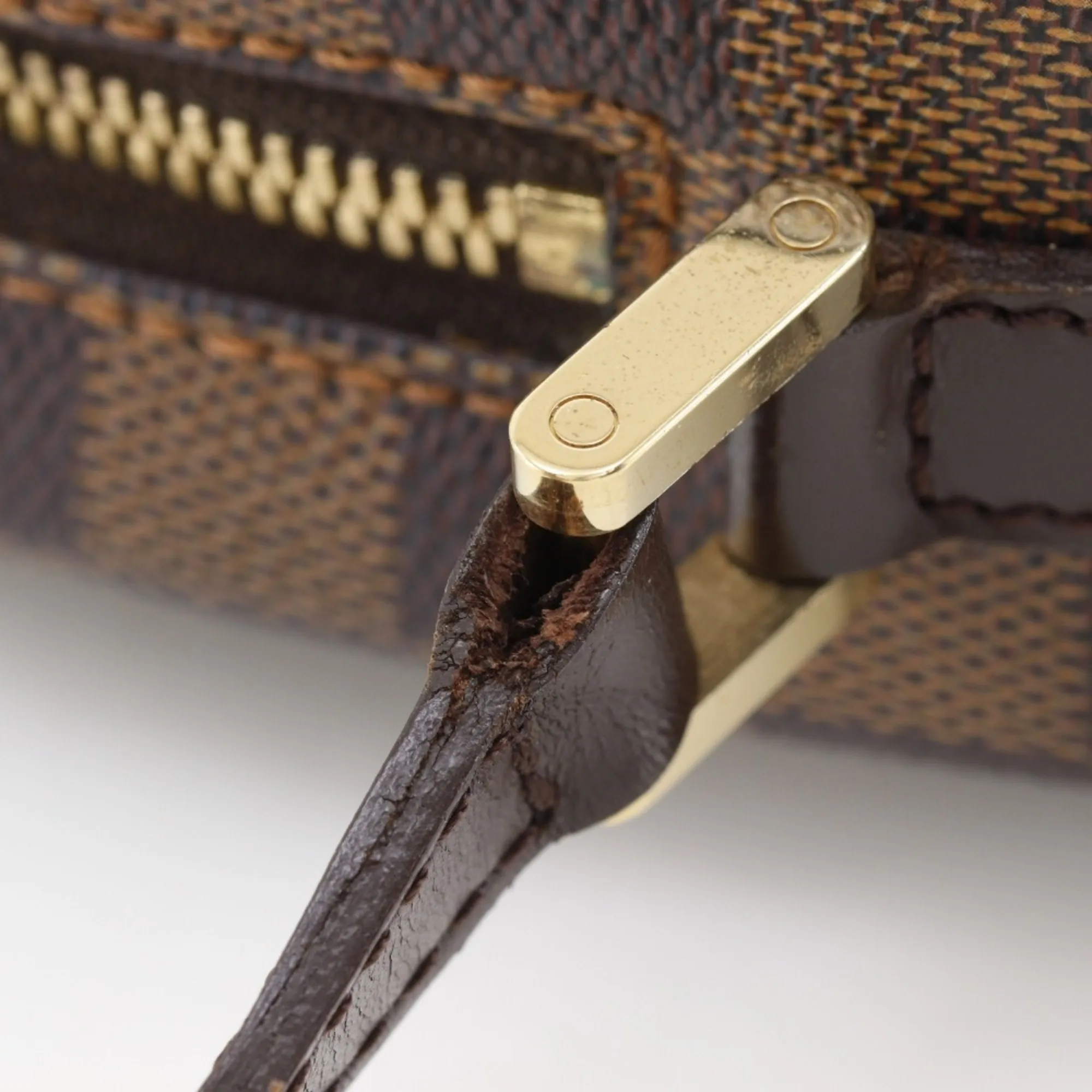 Damier Damier Canvas Shoulder Bag (Pre-Owned) - Louis Vuitton - Modalova