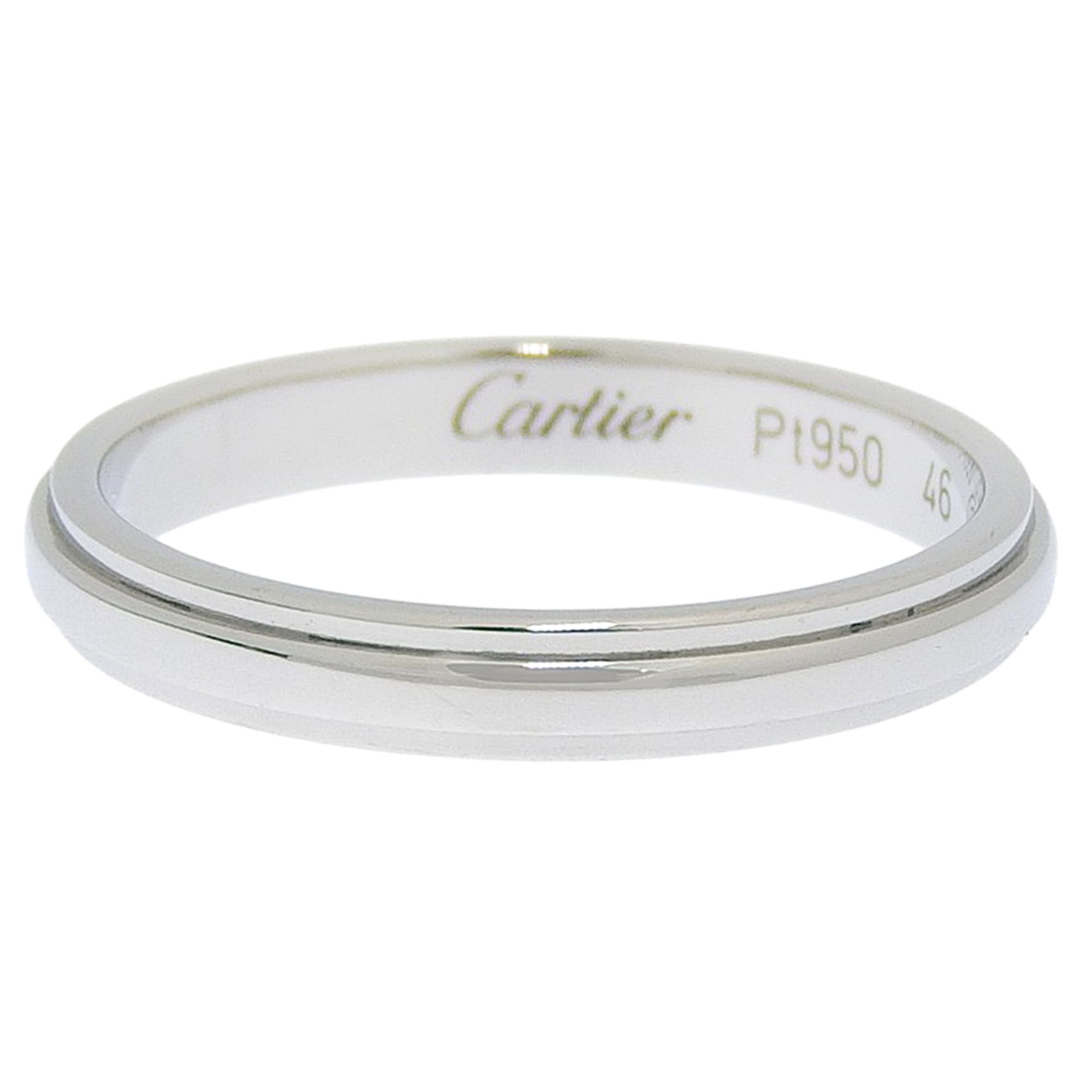 Platinum 950 Wedding Ring (Pre-Owned) - Cartier - Modalova
