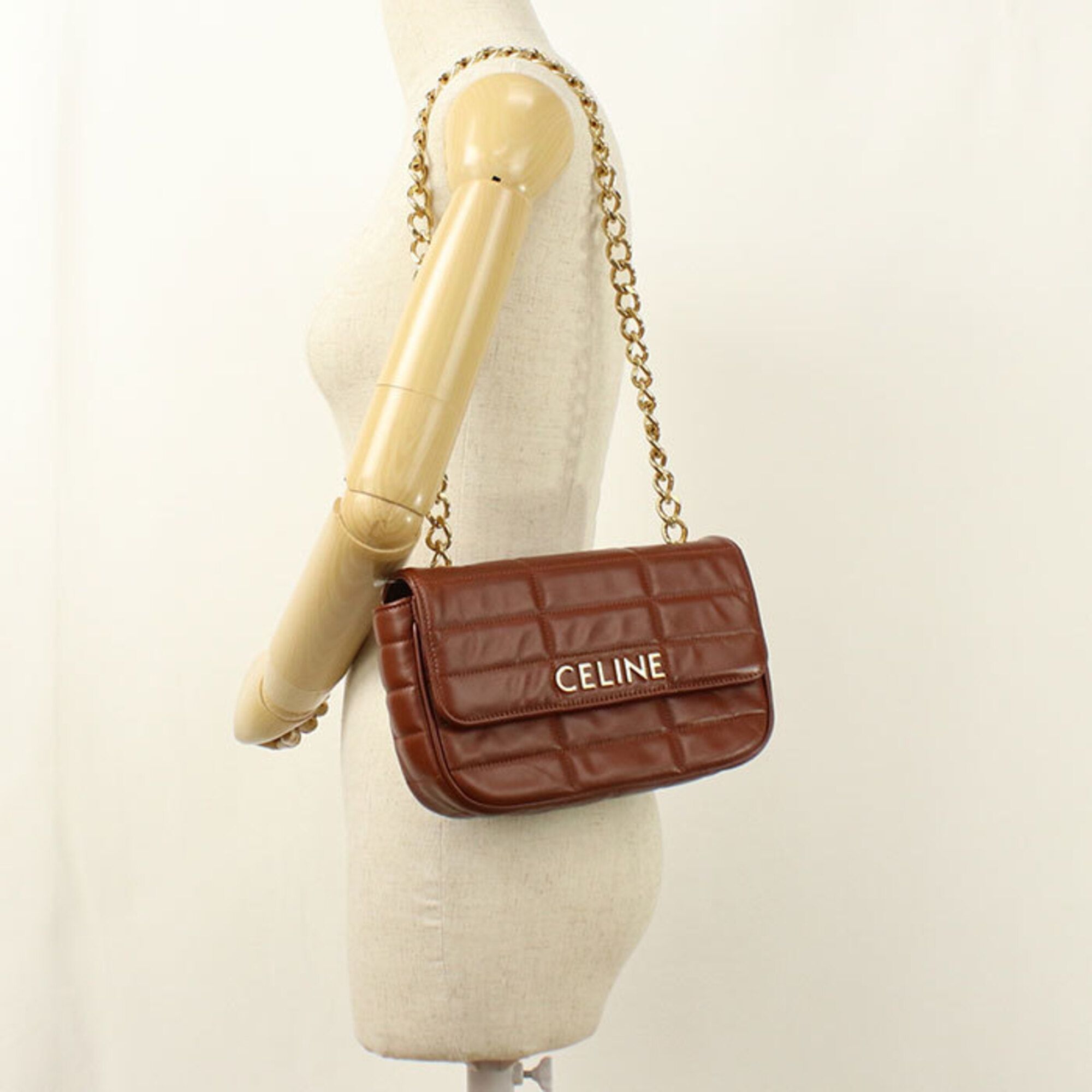 Leather Shoulder Bag (Pre-Owned) - Celine - Modalova