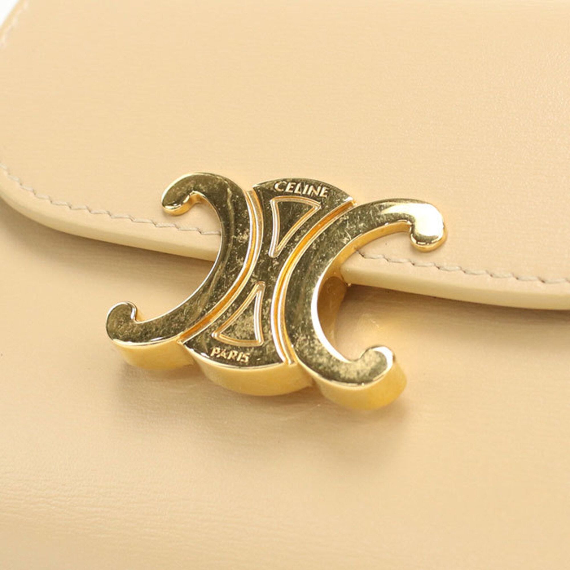 Leather Wallet (Tri-Fold) (Pre-Owned) - Celine - Modalova