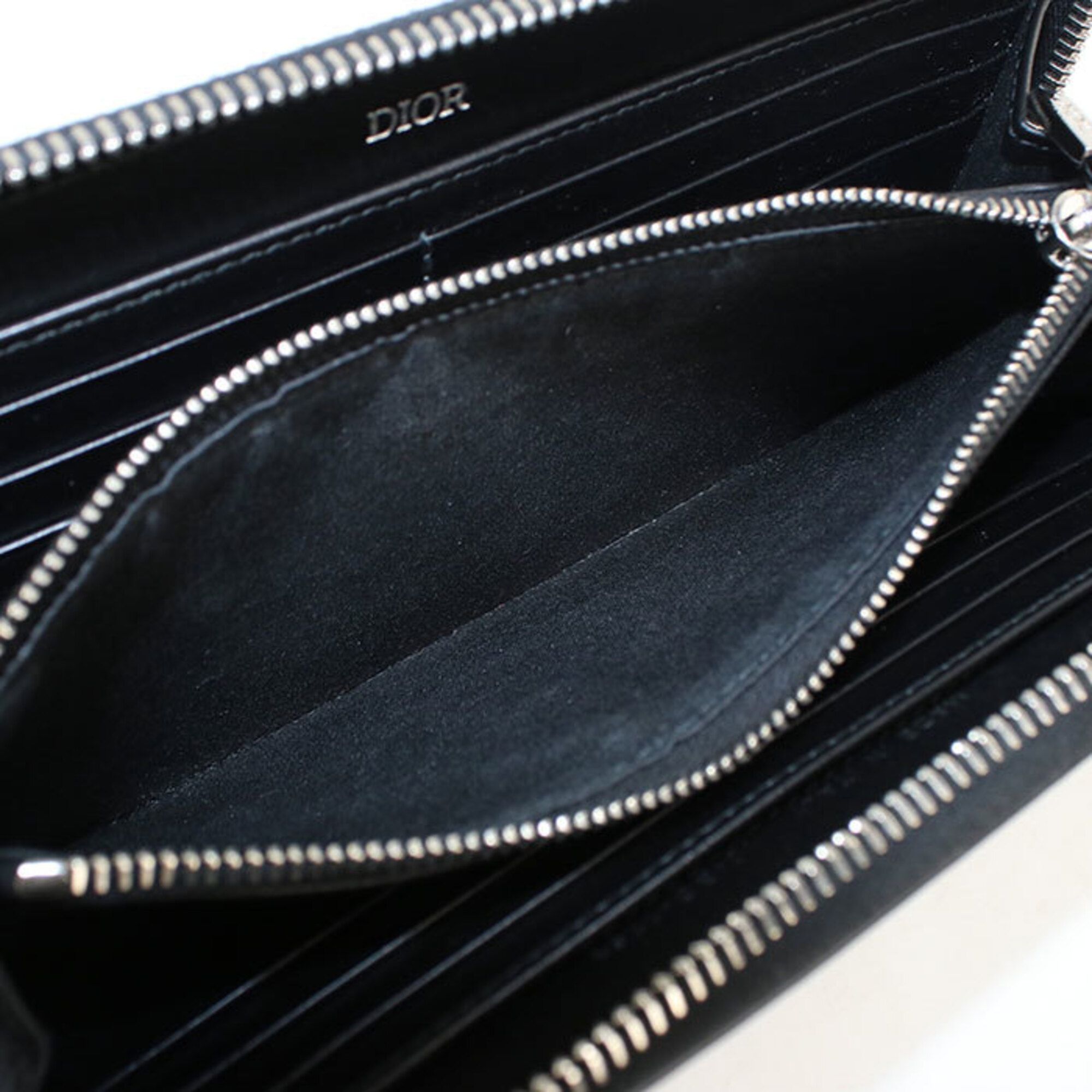 Leather Long Wallet (Bi-Fold) (Pre-Owned) - Christian Dior - Modalova