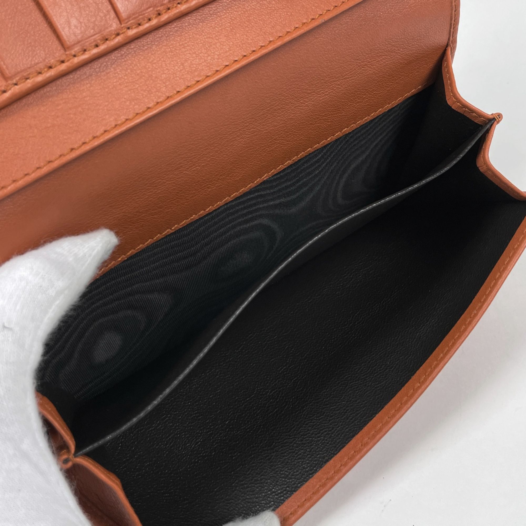 Canvas Leather Long Wallet (Bi-Fold) (Pre-Owned) - Gucci - Modalova