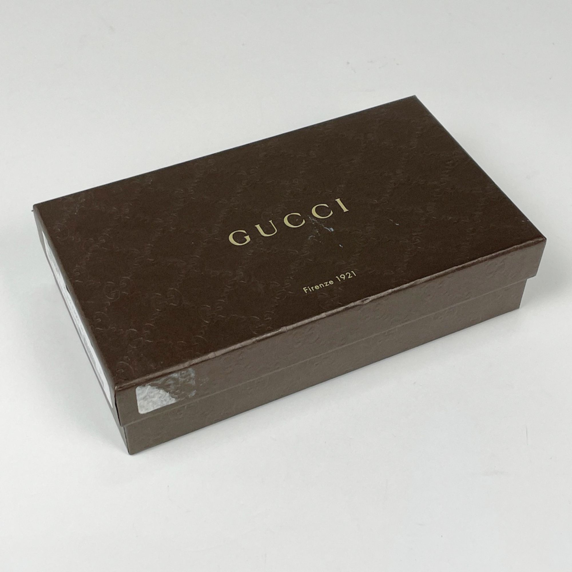 Canvas Leather Long Wallet (Bi-Fold) (Pre-Owned) - Gucci - Modalova