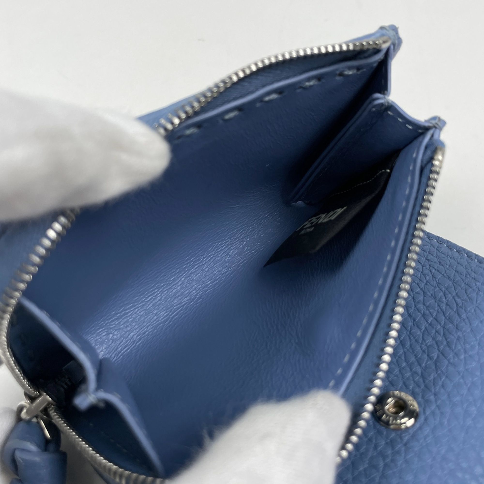 Leather Wallet (Tri-Fold) (Pre-Owned) - Fendi - Modalova