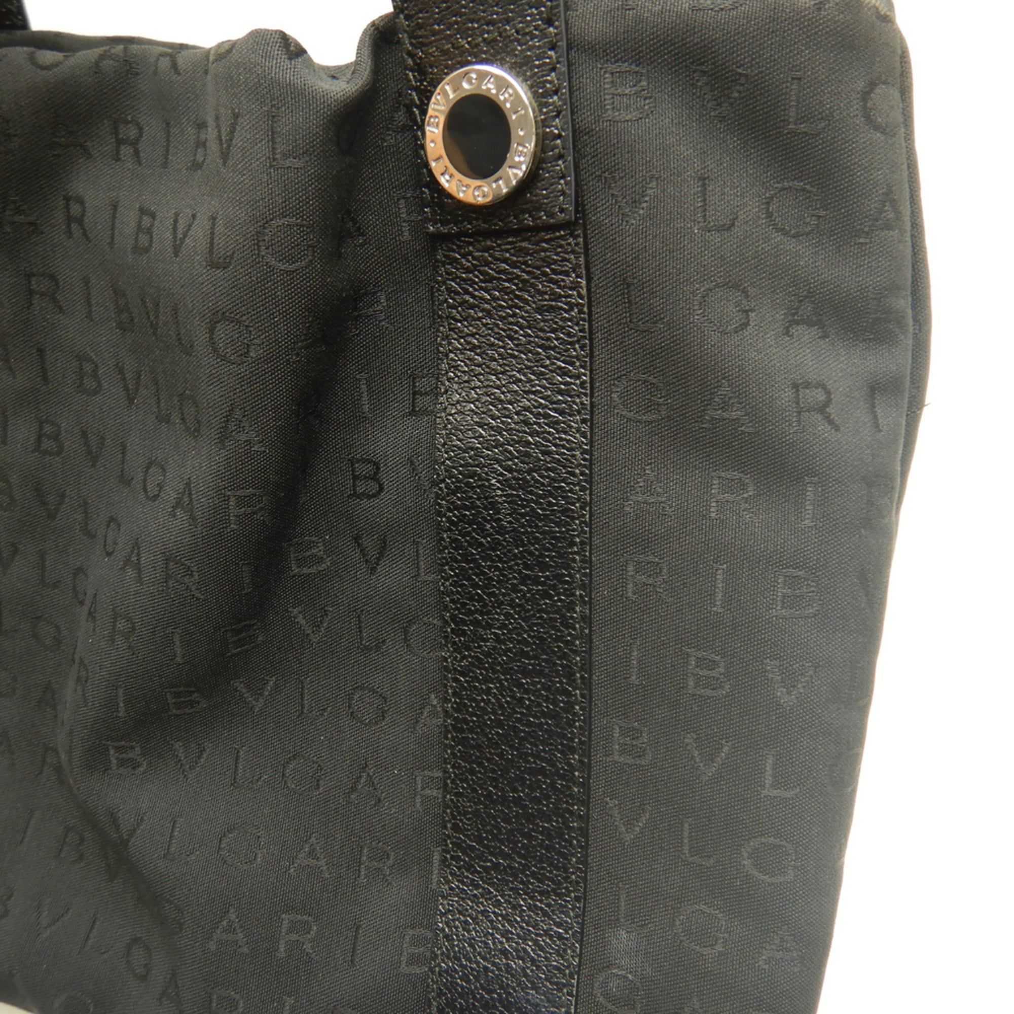 Canvas Leather Tote Bag (Pre-Owned) - Bvlgari - Modalova