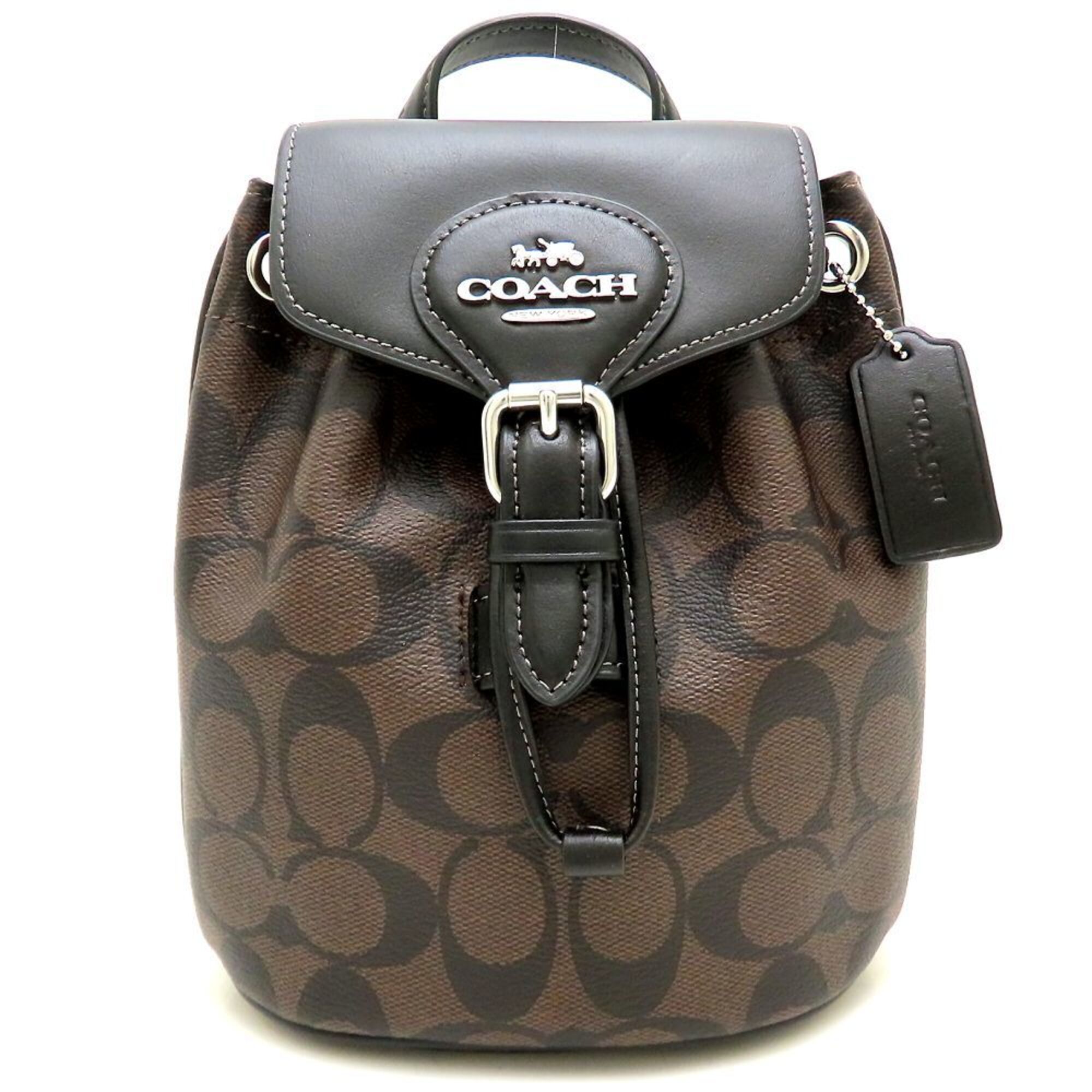 Coated Canvas Leather Backpack (Pre-Owned) - Coach - Modalova