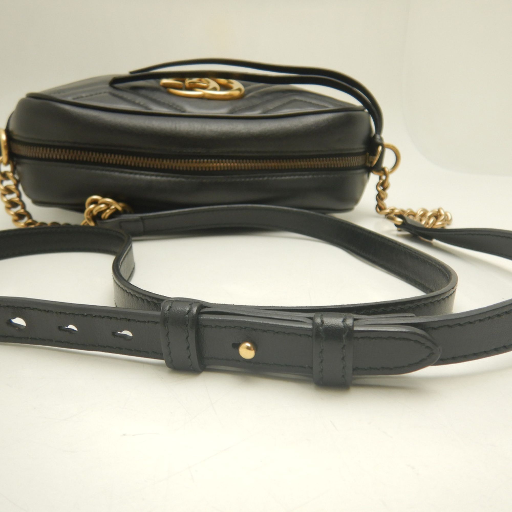 Leather Shoulder Bag (Pre-Owned) - Gucci - Modalova