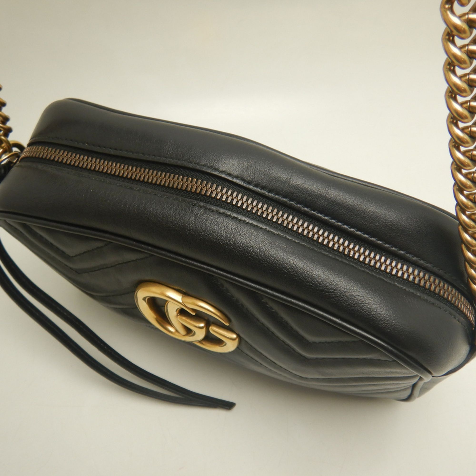 Leather Shoulder Bag (Pre-Owned) - Gucci - Modalova