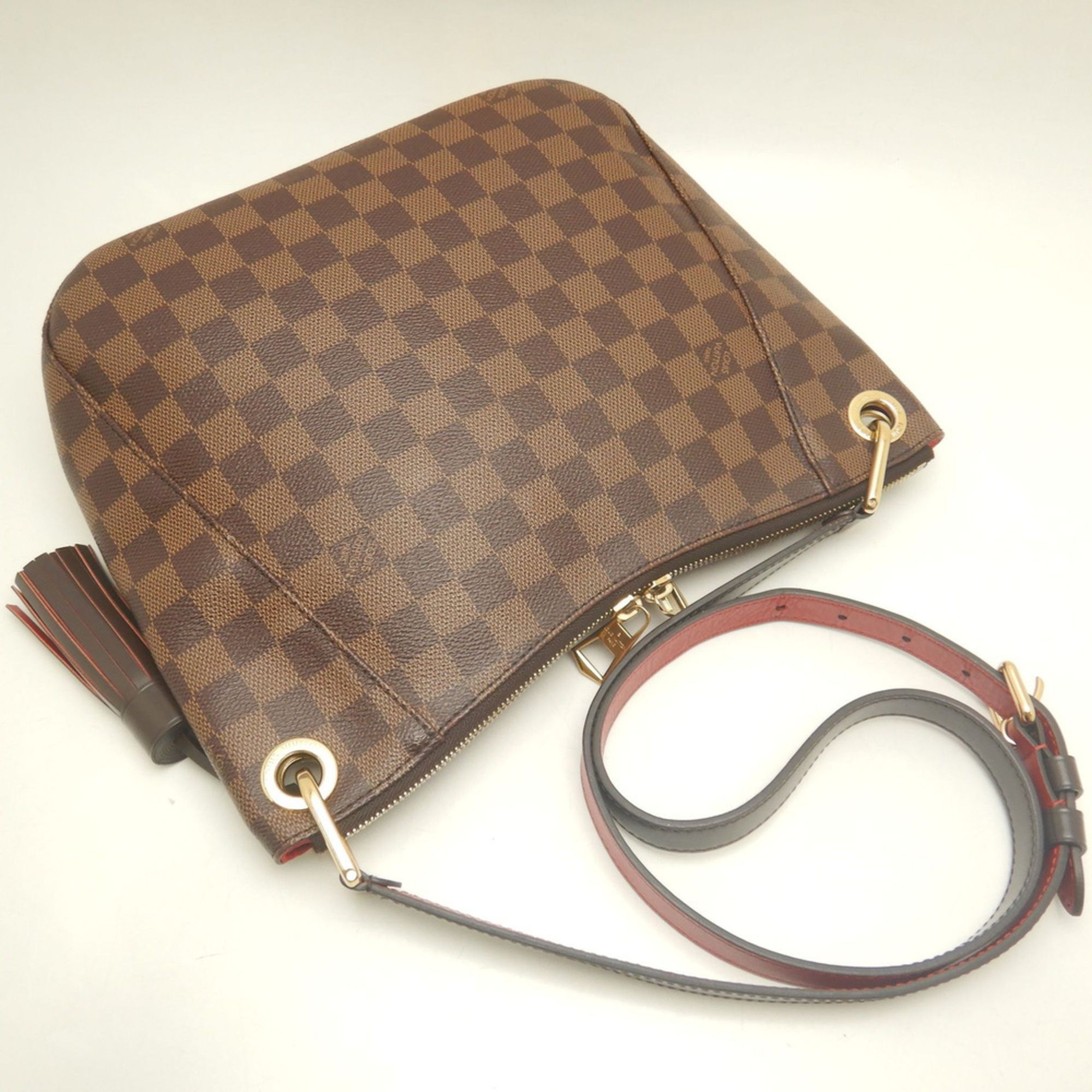 Damier Canvas Shoulder Bag (Pre-Owned) - Louis Vuitton - Modalova