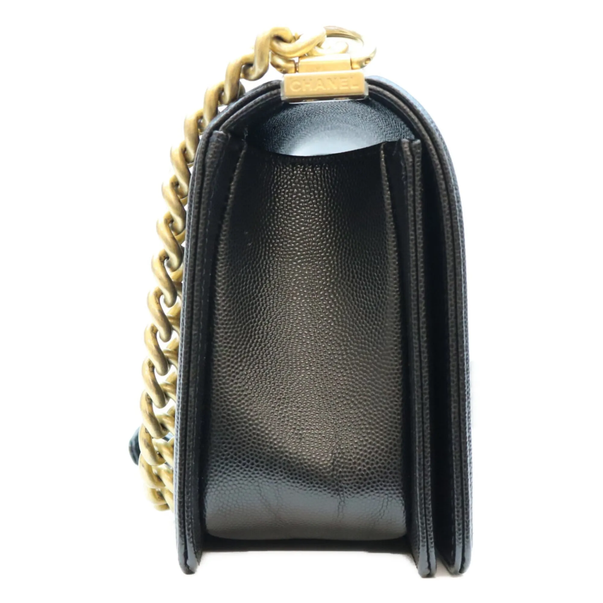 Grained Calfskin Shoulder Bag (Pre-Owned) - Chanel - Modalova