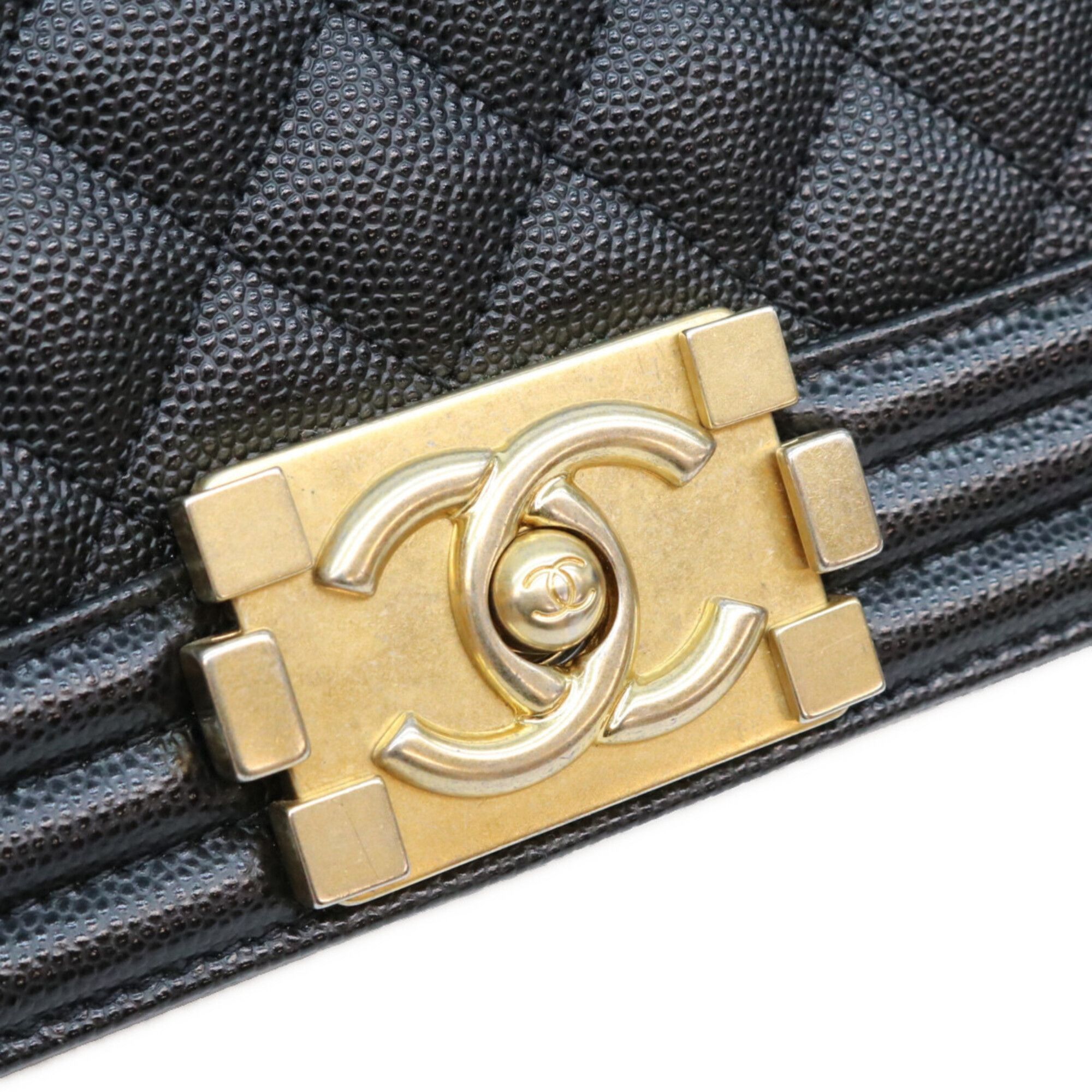 Grained Calfskin Shoulder Bag (Pre-Owned) - Chanel - Modalova