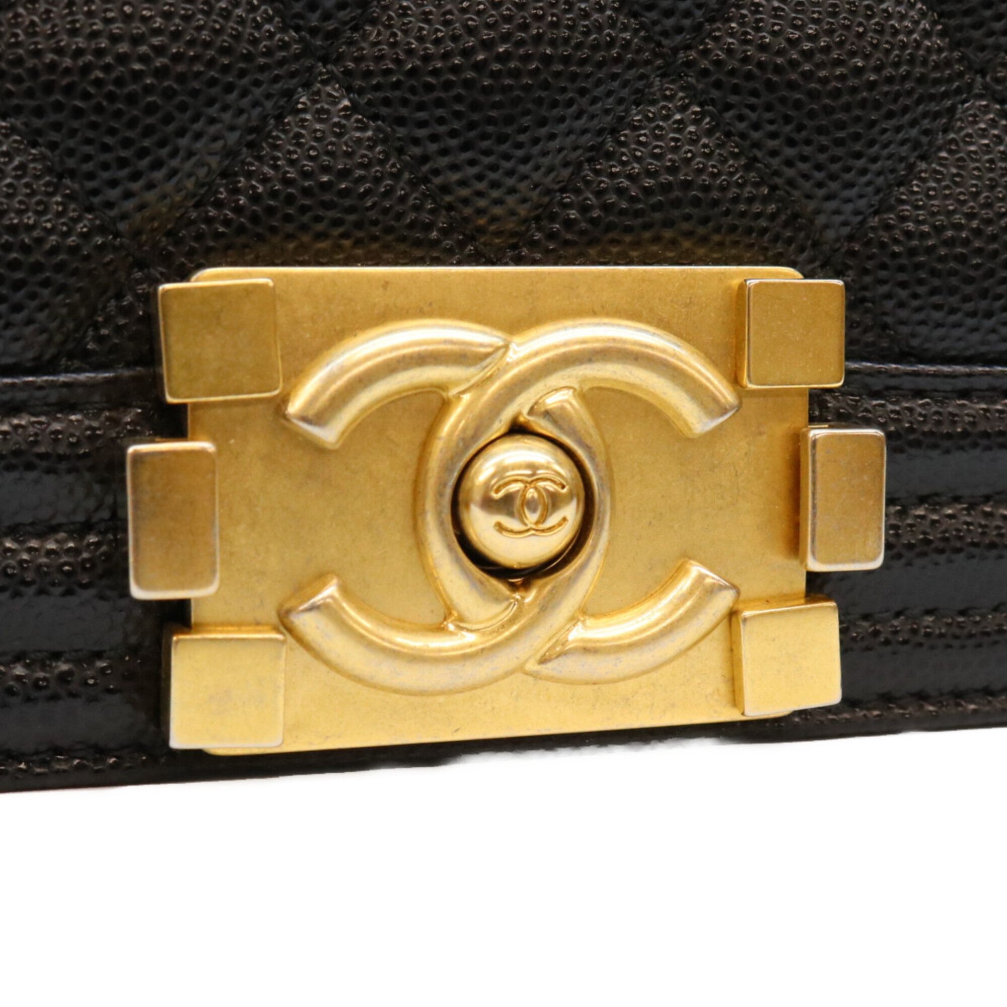 Grained Calfskin Shoulder Bag (Pre-Owned) - Chanel - Modalova