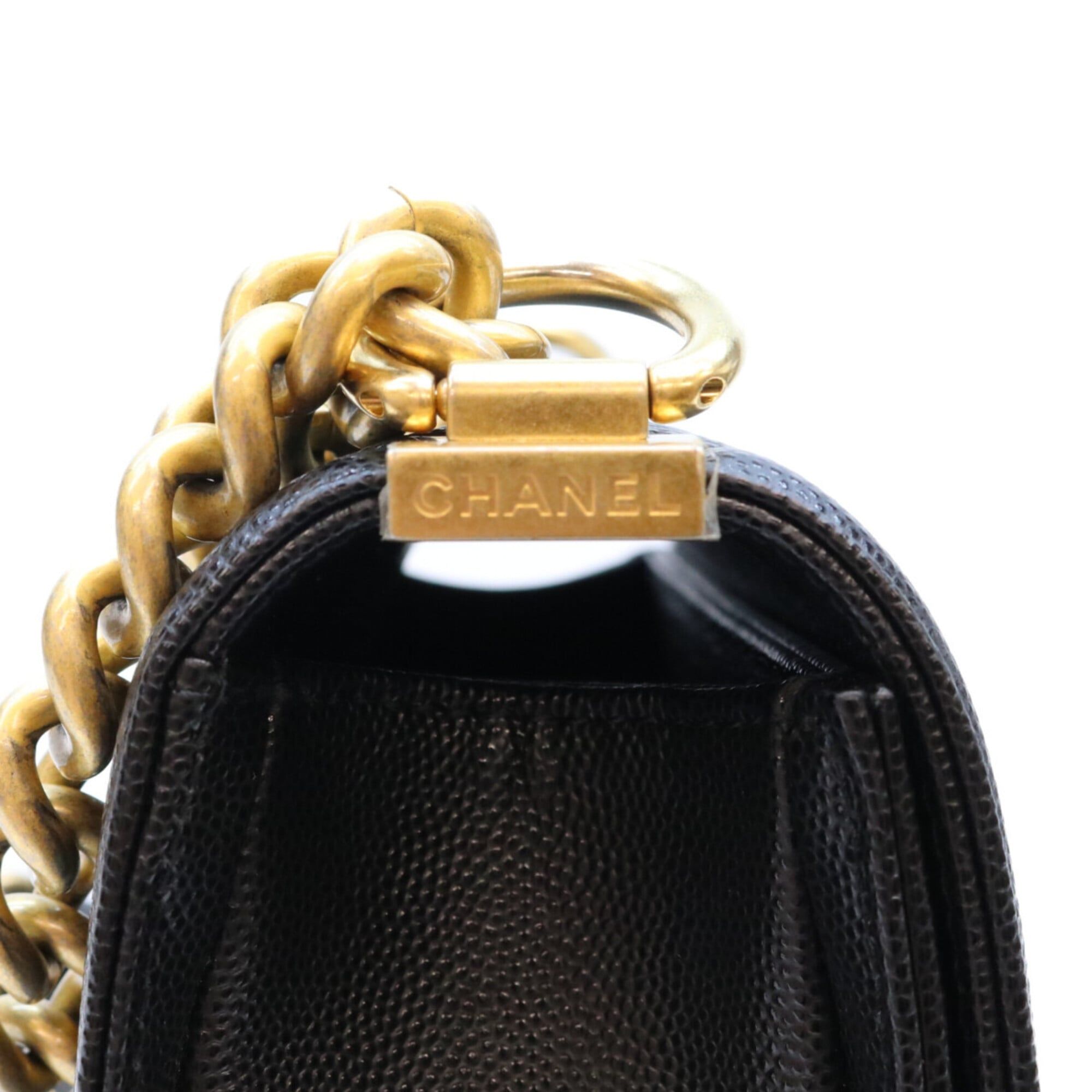 Grained Calfskin Shoulder Bag (Pre-Owned) - Chanel - Modalova