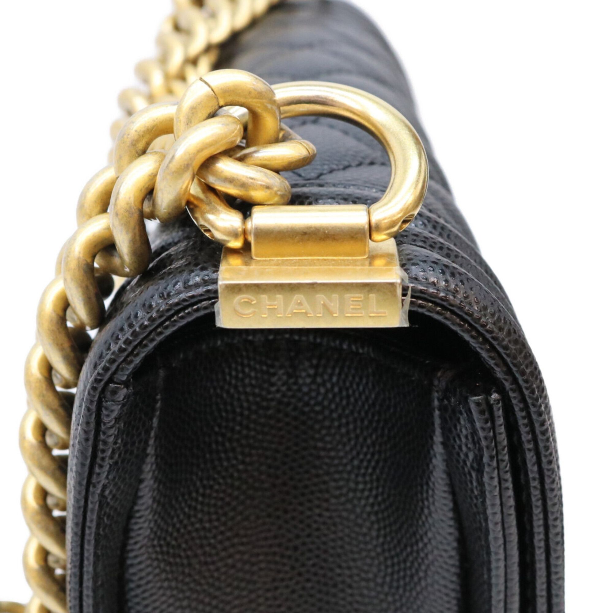 Grained Calfskin Shoulder Bag (Pre-Owned) - Chanel - Modalova