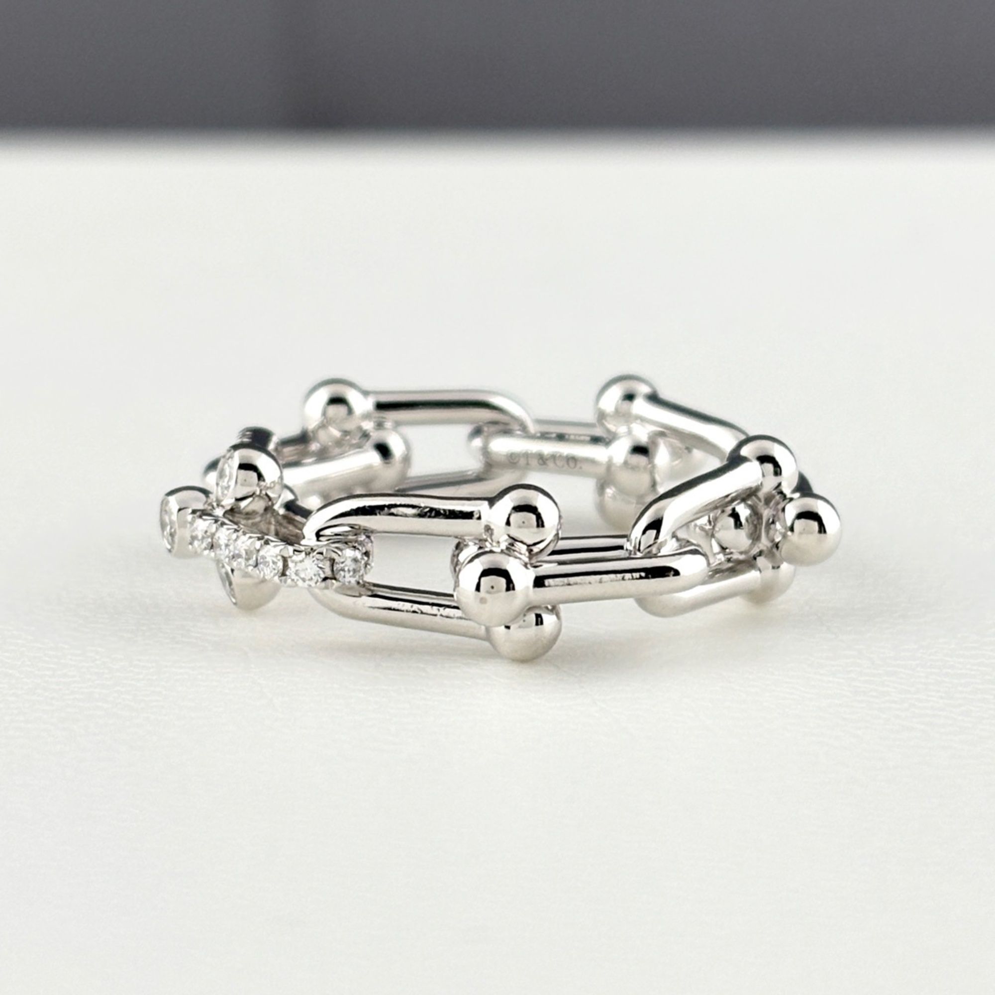 Platinum 950 Band Ring (Pre-Owned) - Tiffany - Modalova