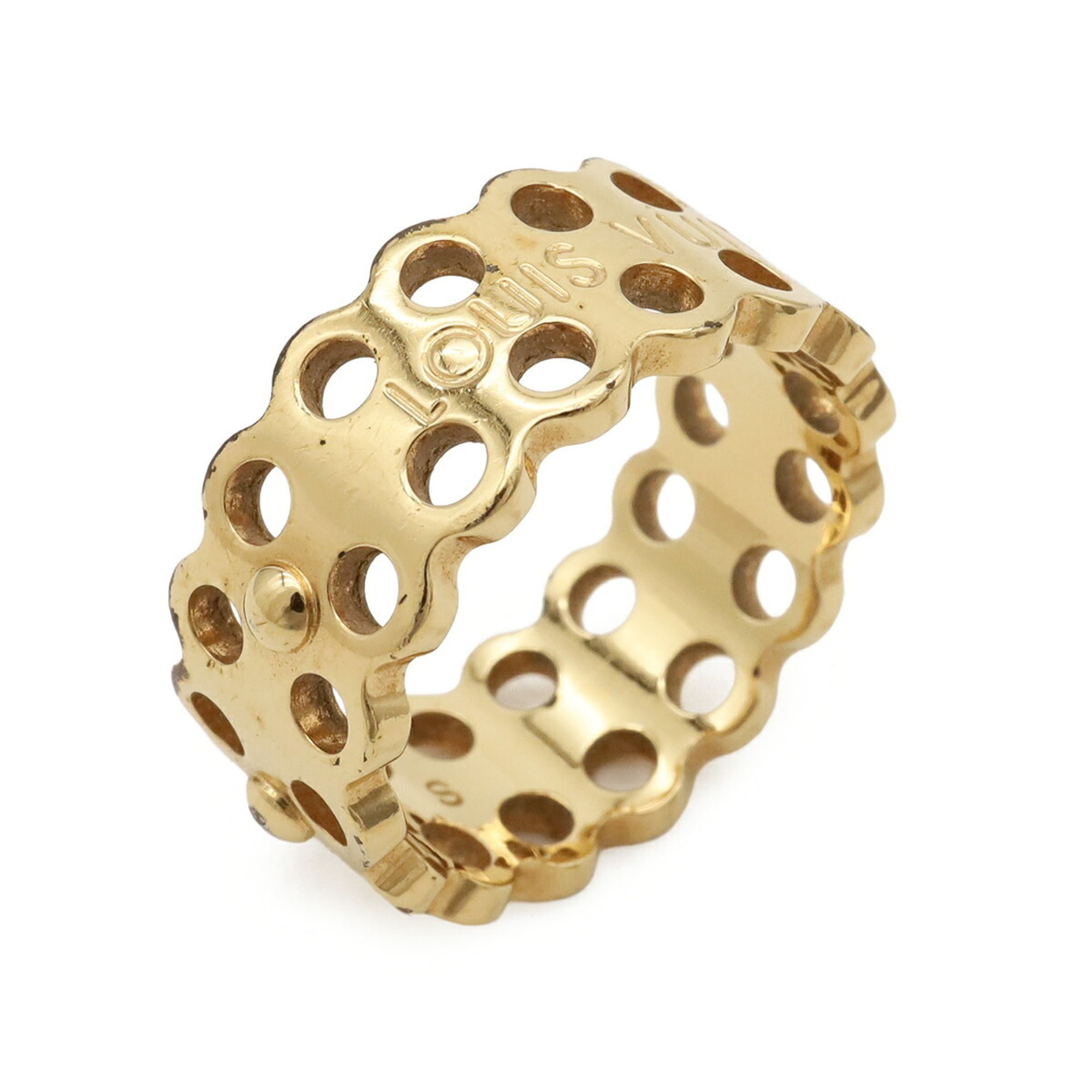 Plating Band Ring (Pre-Owned) - Louis Vuitton - Modalova