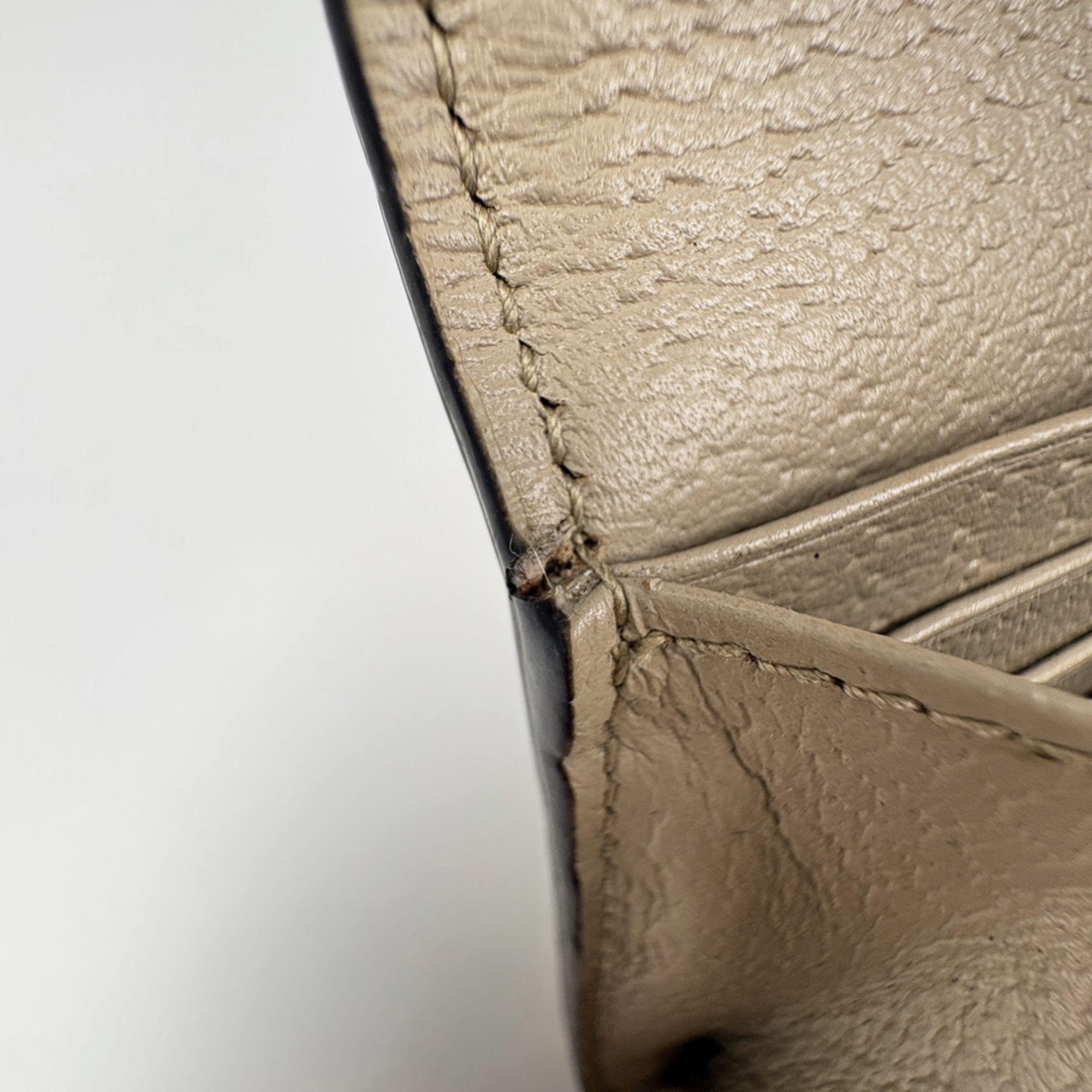 Gg Supreme Leather Long Wallet (Bi-Fold) (Pre-Owned) - Gucci - Modalova