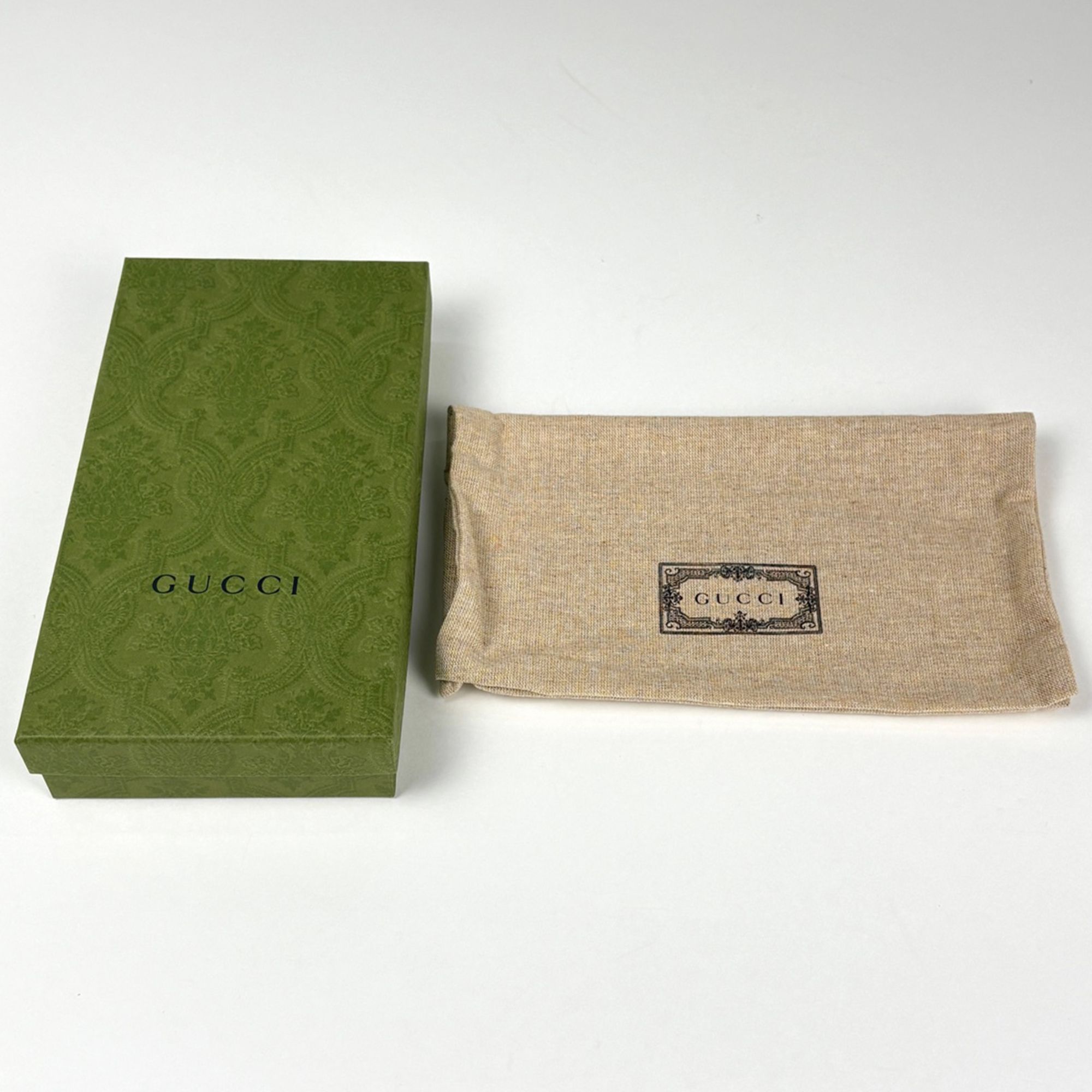 Gg Supreme Leather Long Wallet (Bi-Fold) (Pre-Owned) - Gucci - Modalova
