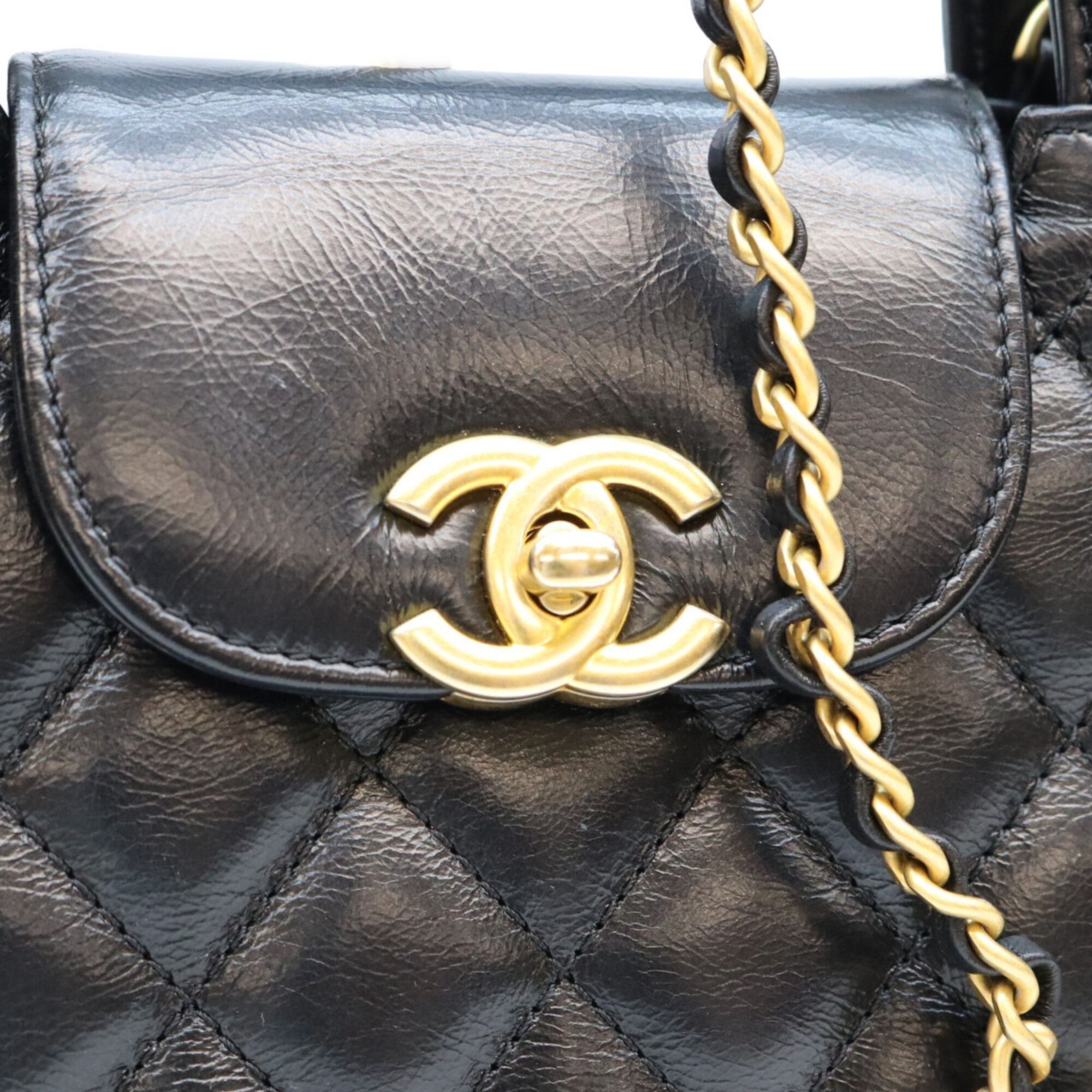 Leather Shoulder Bag (Pre-Owned) - Chanel - Modalova