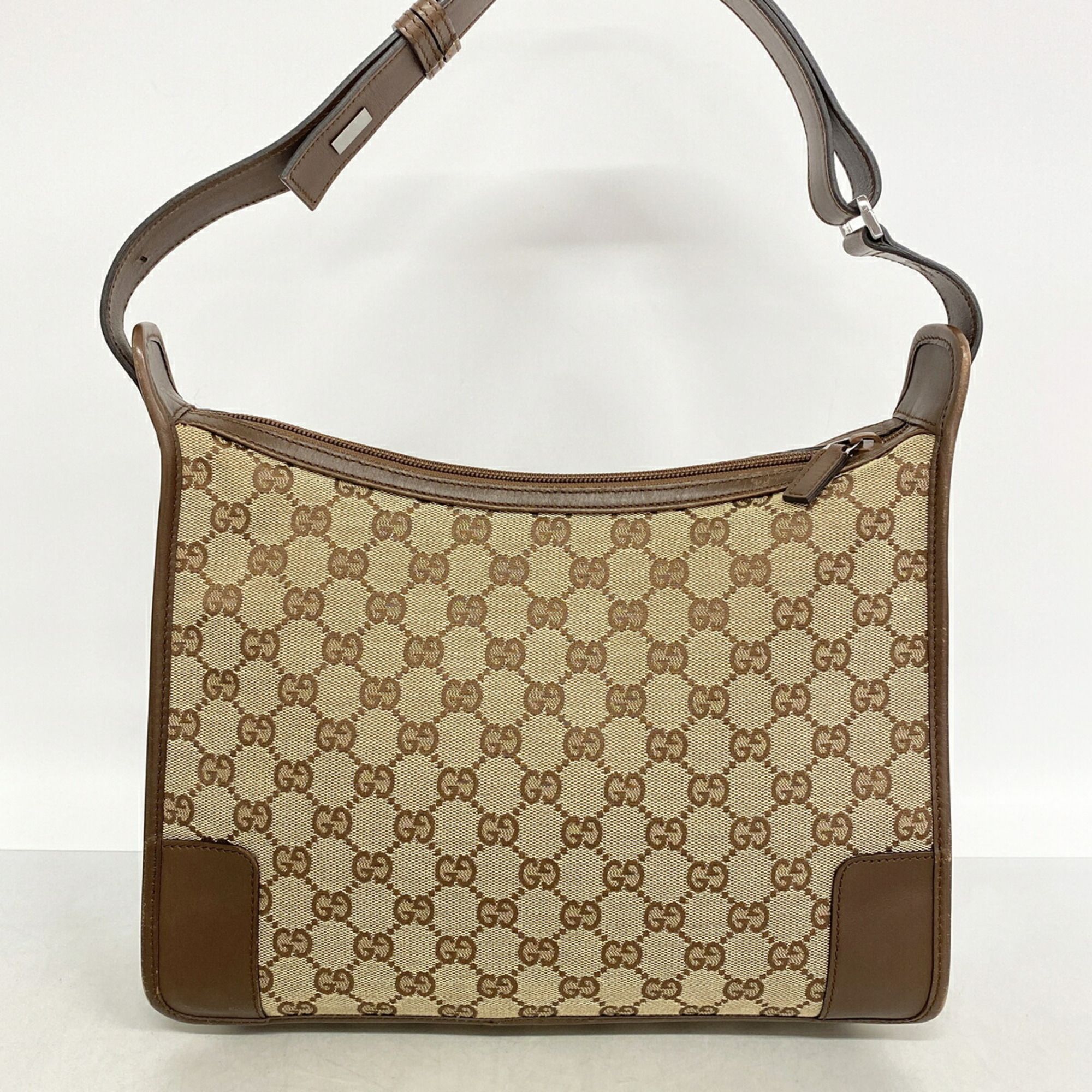 Canvas Shoulder Bag (Pre-Owned) - Gucci - Modalova
