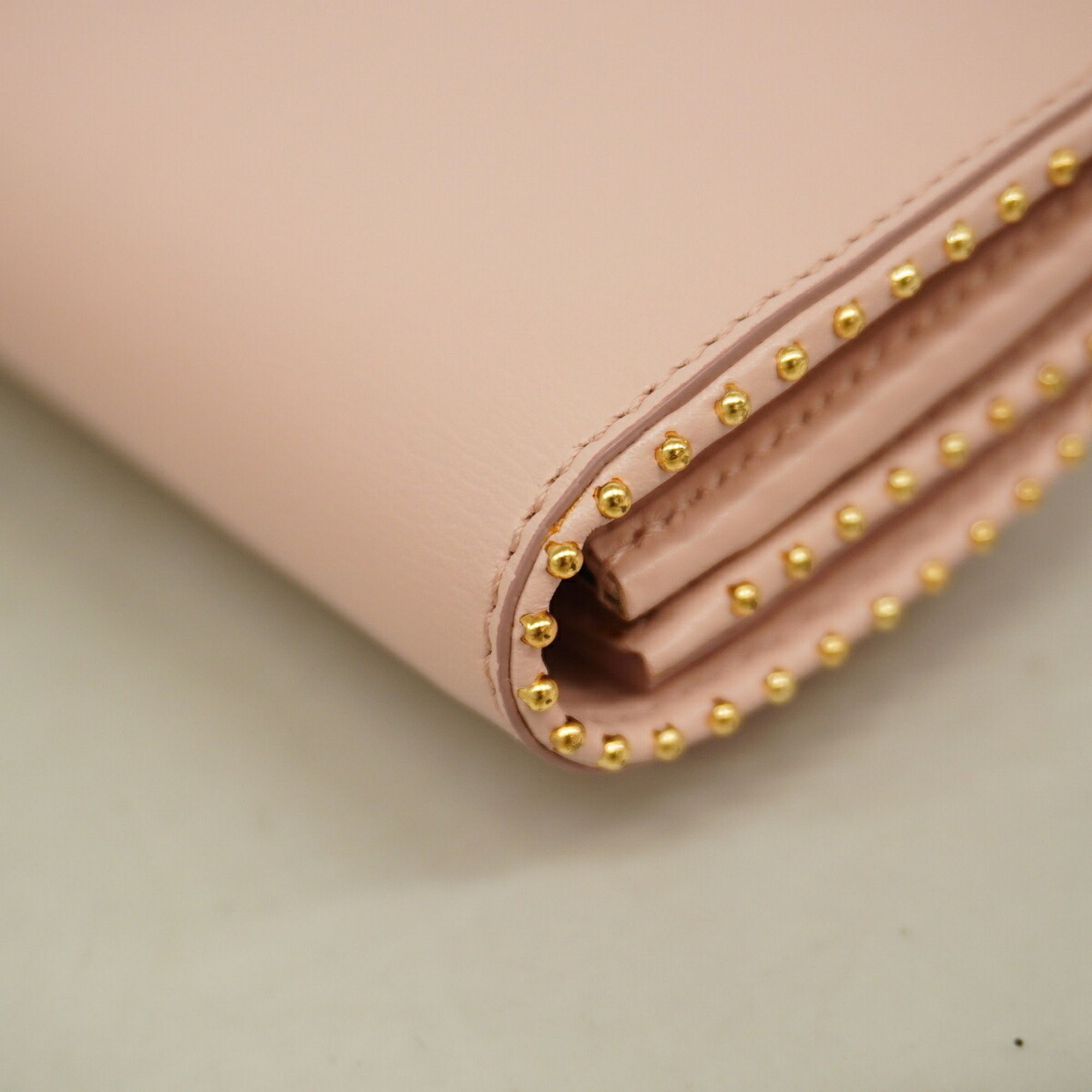 Leather Long Wallet (Bi-Fold) (Pre-Owned) - Salvatore Ferragamo - Modalova