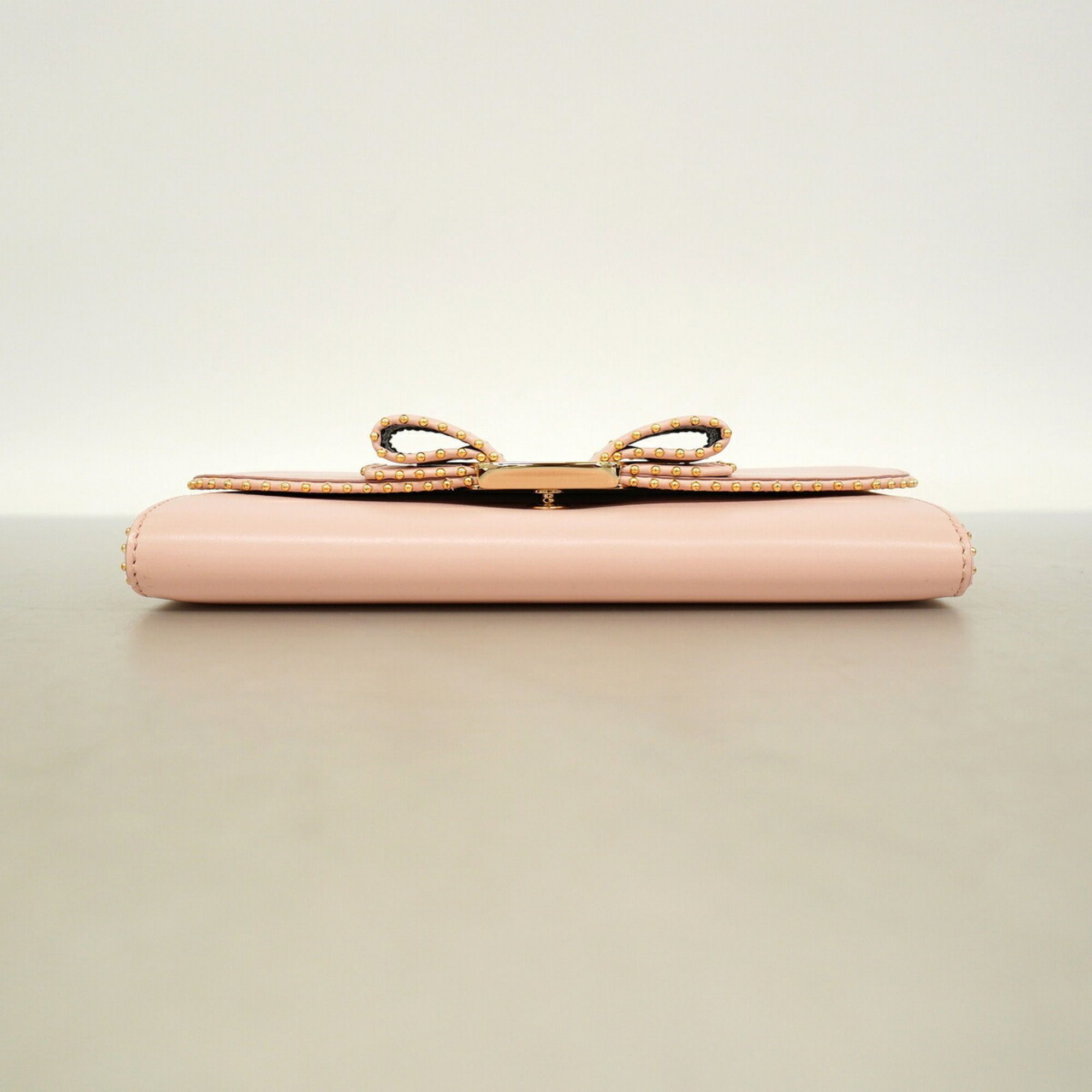 Leather Long Wallet (Bi-Fold) (Pre-Owned) - Salvatore Ferragamo - Modalova