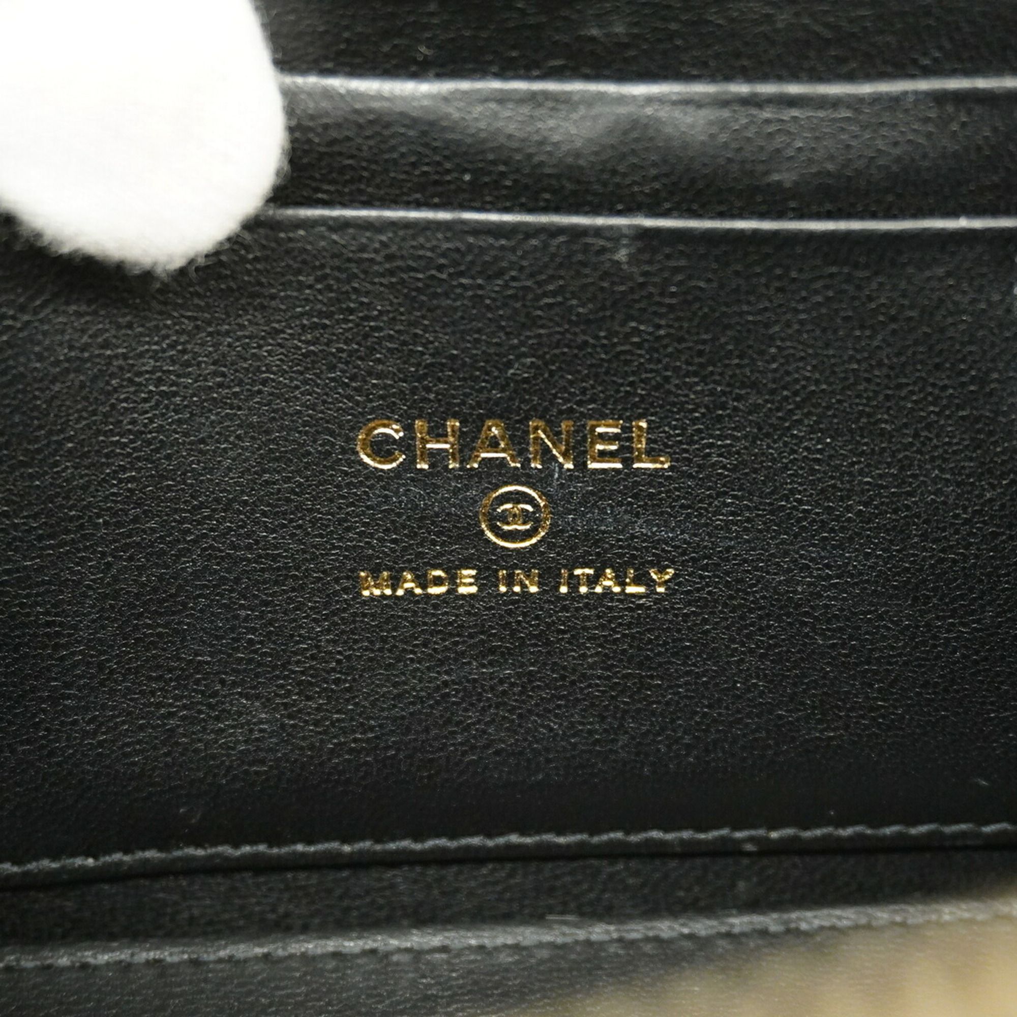 Leather Vanity Bag (Pre-Owned) - Chanel - Modalova