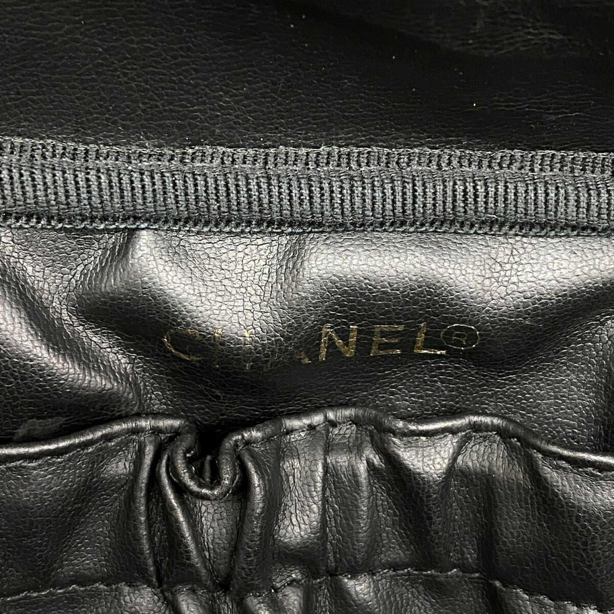 Leather Vanity Bag (Pre-Owned) - Chanel - Modalova